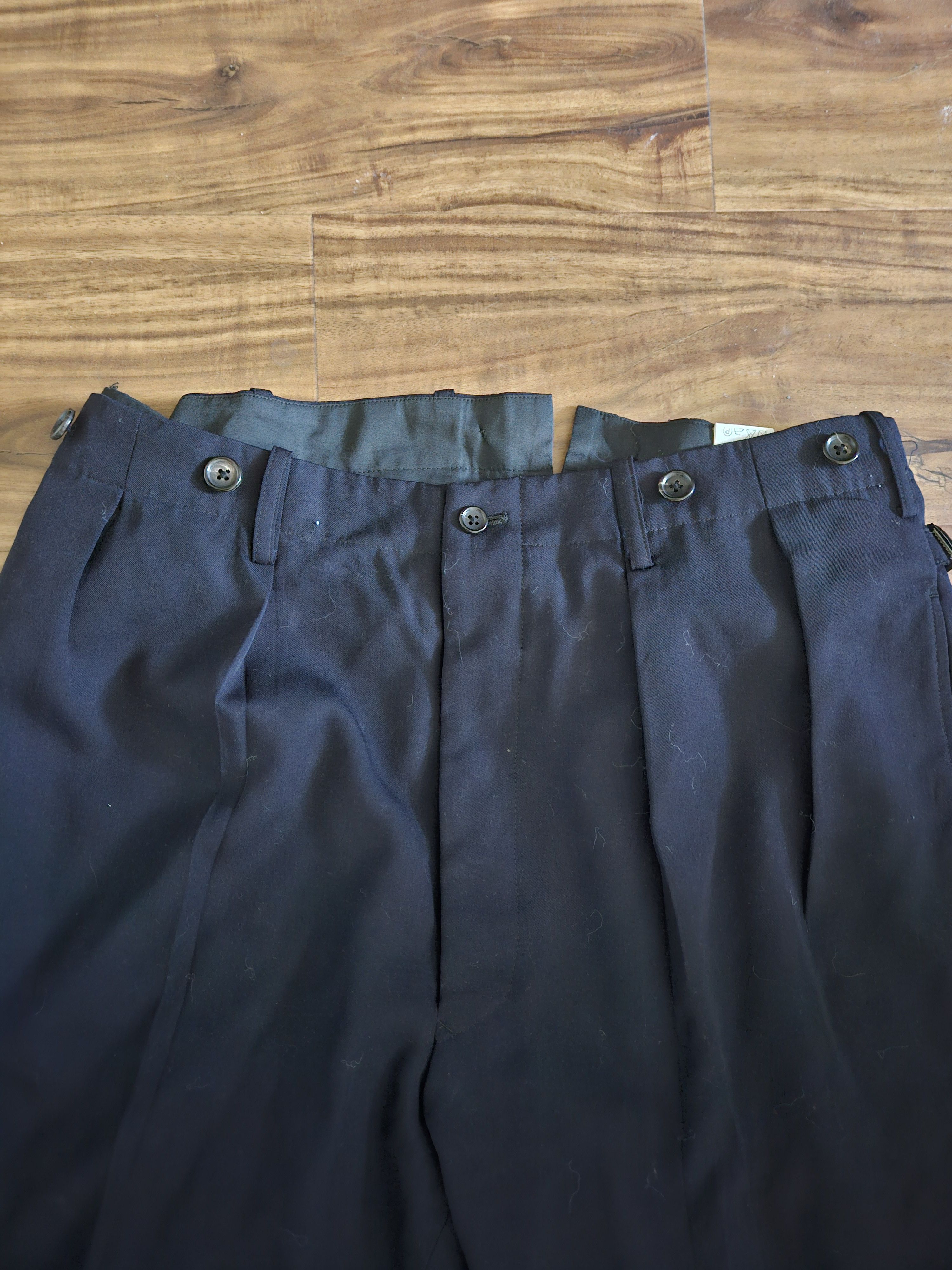 Yohji Yamamoto Wool pants Size US 32 / EU 48 - 2 Thumbnail