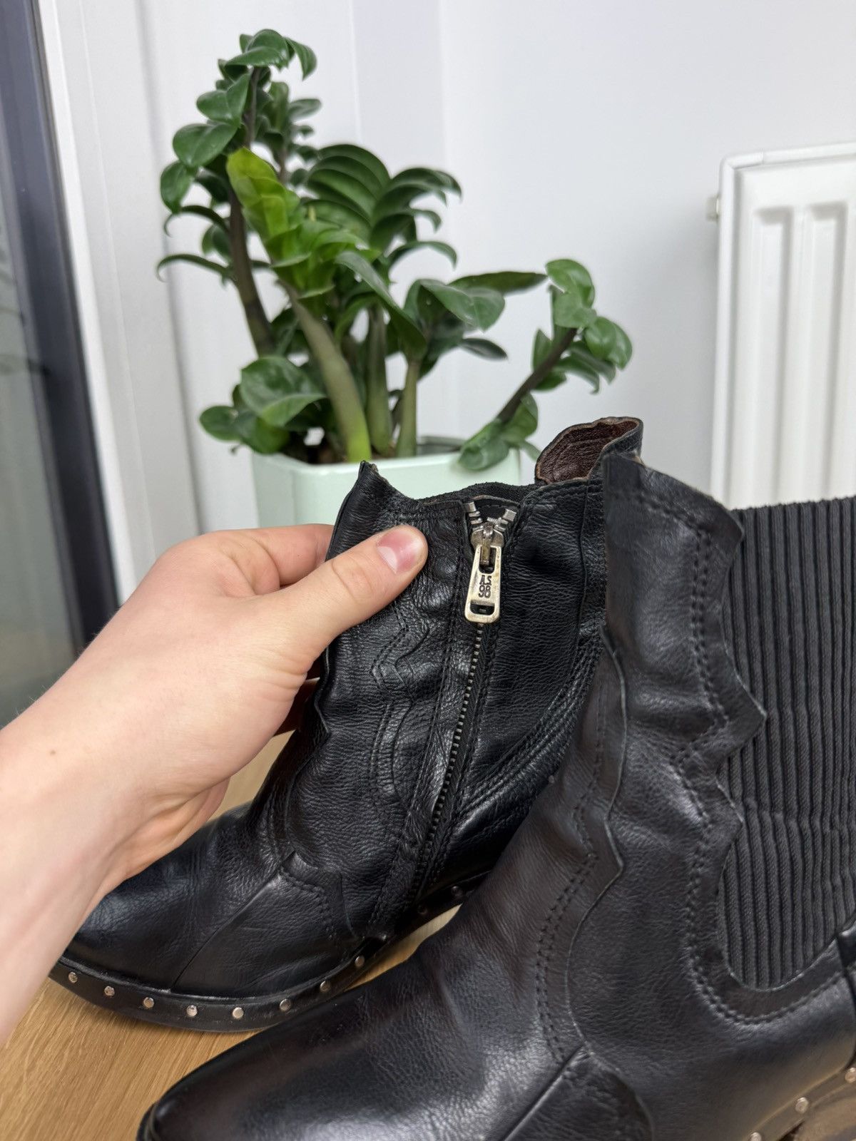A.S.98 A.S 98 Calfskin Leather Women’s Boots Size 36 Size US 6 / IT 36 - 5 Thumbnail