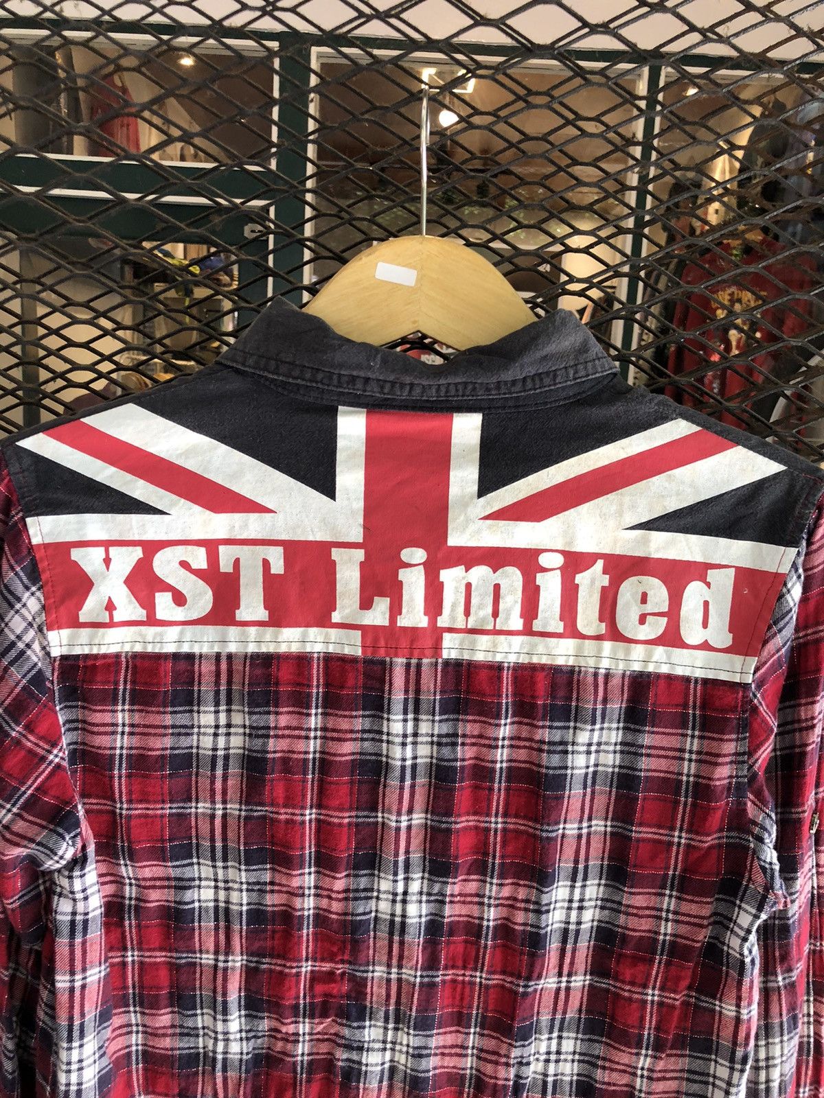 If Six Was Nine × Japanese Brand × Le Grande Bleu (L.G.B.) JAPANESE BAT-SU STUDIO FLANNEL ENGLAND FLAG Size US S / EU 44-46 / 1 - 2 Thumbnail