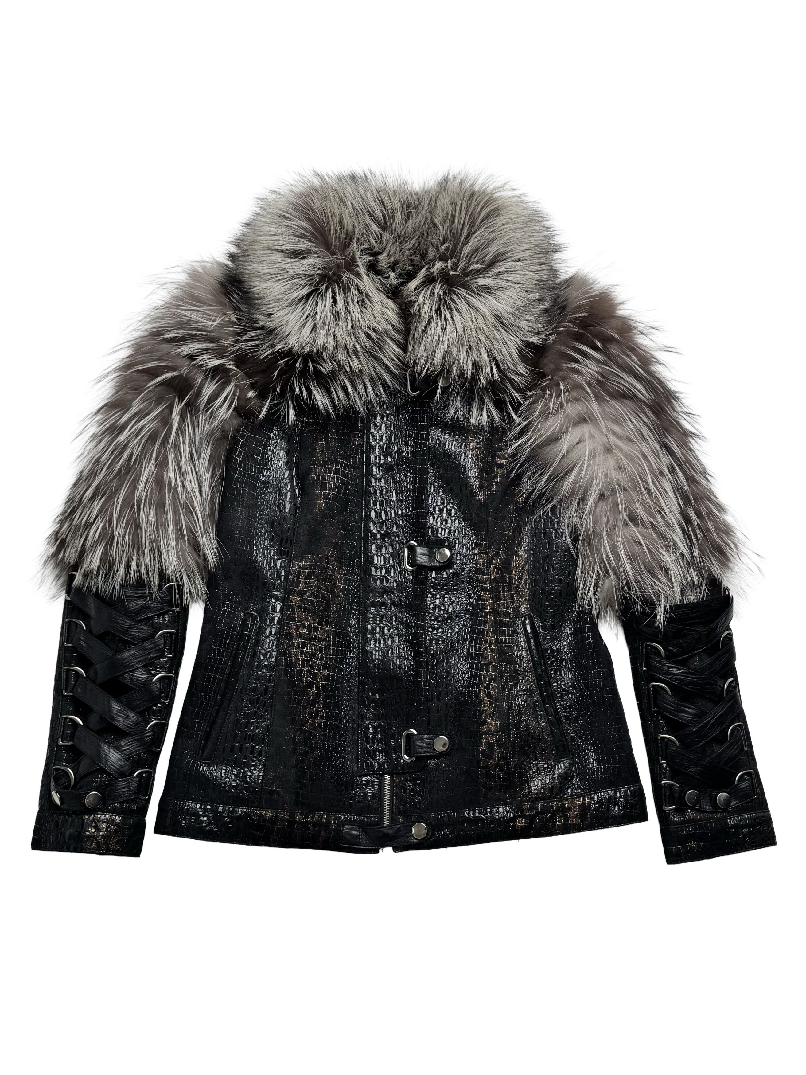 Vintage Vintage Real Sheepskin Jacket With Real Fur Details Size S / US 4 / IT 40 - 5 Thumbnail