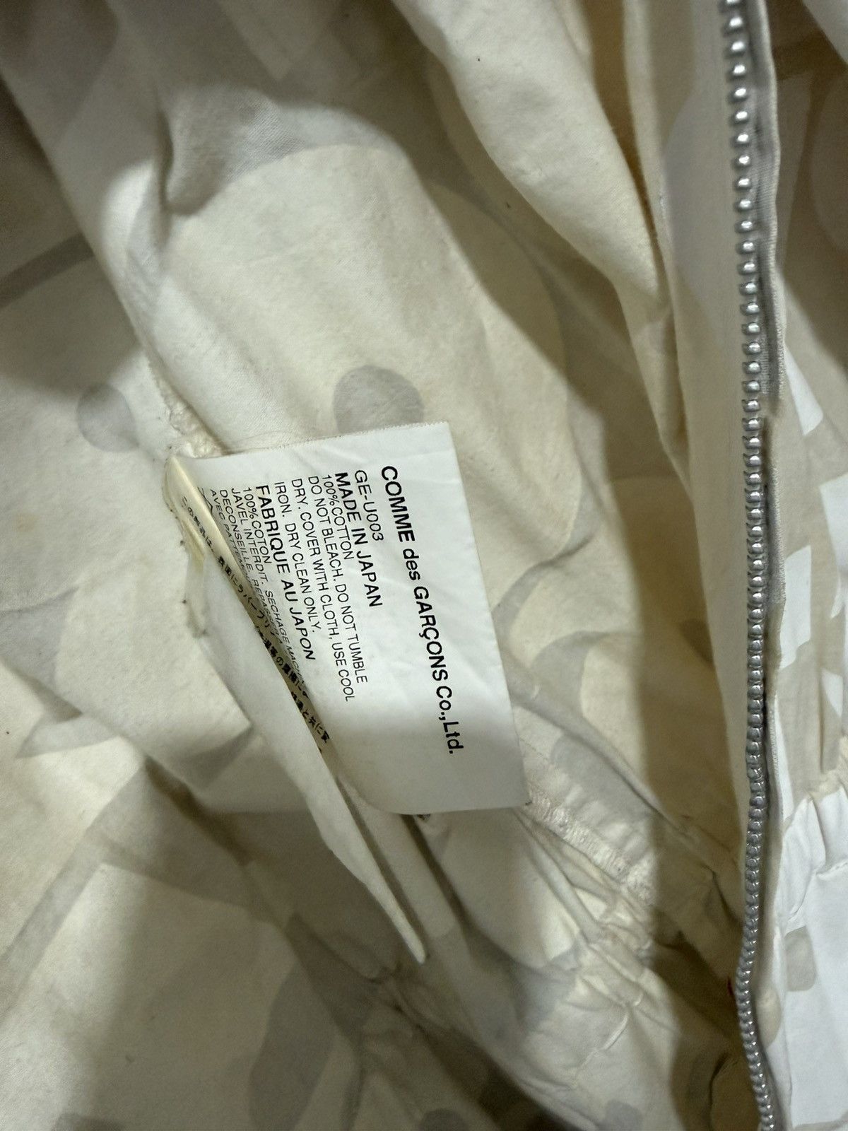 Comme des Garcons COMME des GARCONS numbered jumpsuit Size US 28 / EU 44 - 6 Thumbnail