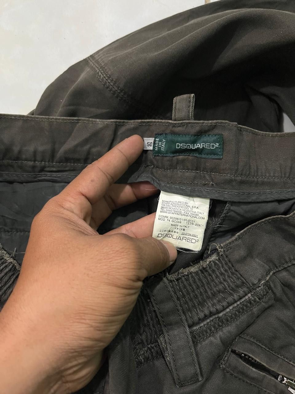Dsquared2 Dsquared² Rib on Waist Bikers Pants Size US 34 / EU 50 - 8 Thumbnail
