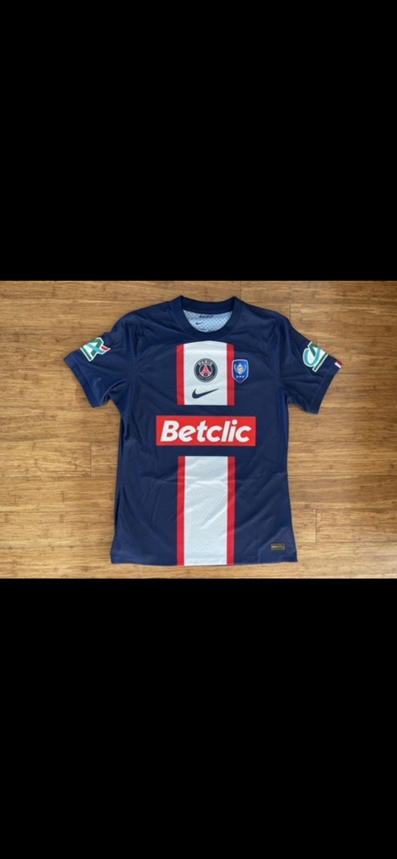Nike PSG Matchworn Paris Saint Germain Coupe de France Ekitike Size US L / EU 52-54 / 3 - 1 Thumbnail