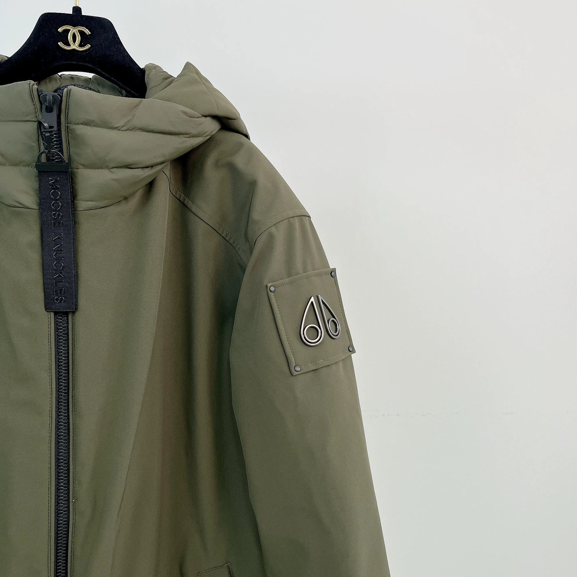 Moose Knuckles Moose Knuckles Scissors Green Long M Used Jacket Size M / US 6-8 / IT 42-44 - 3 Thumbnail