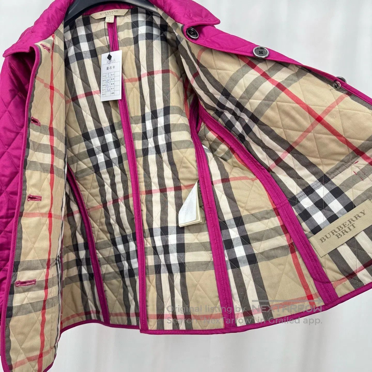 Burberry Burberry Diamond Quilted Padded Coat. Size S / US 4 / IT 40 - 5 Thumbnail