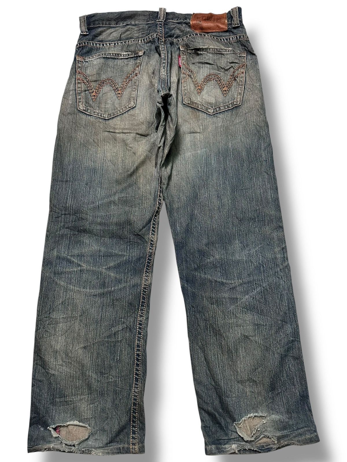 Edwin Edwin Exclusive Vintage Baggy Loose Style With Faded Wash Size US 34 / EU 50 - 2 Thumbnail