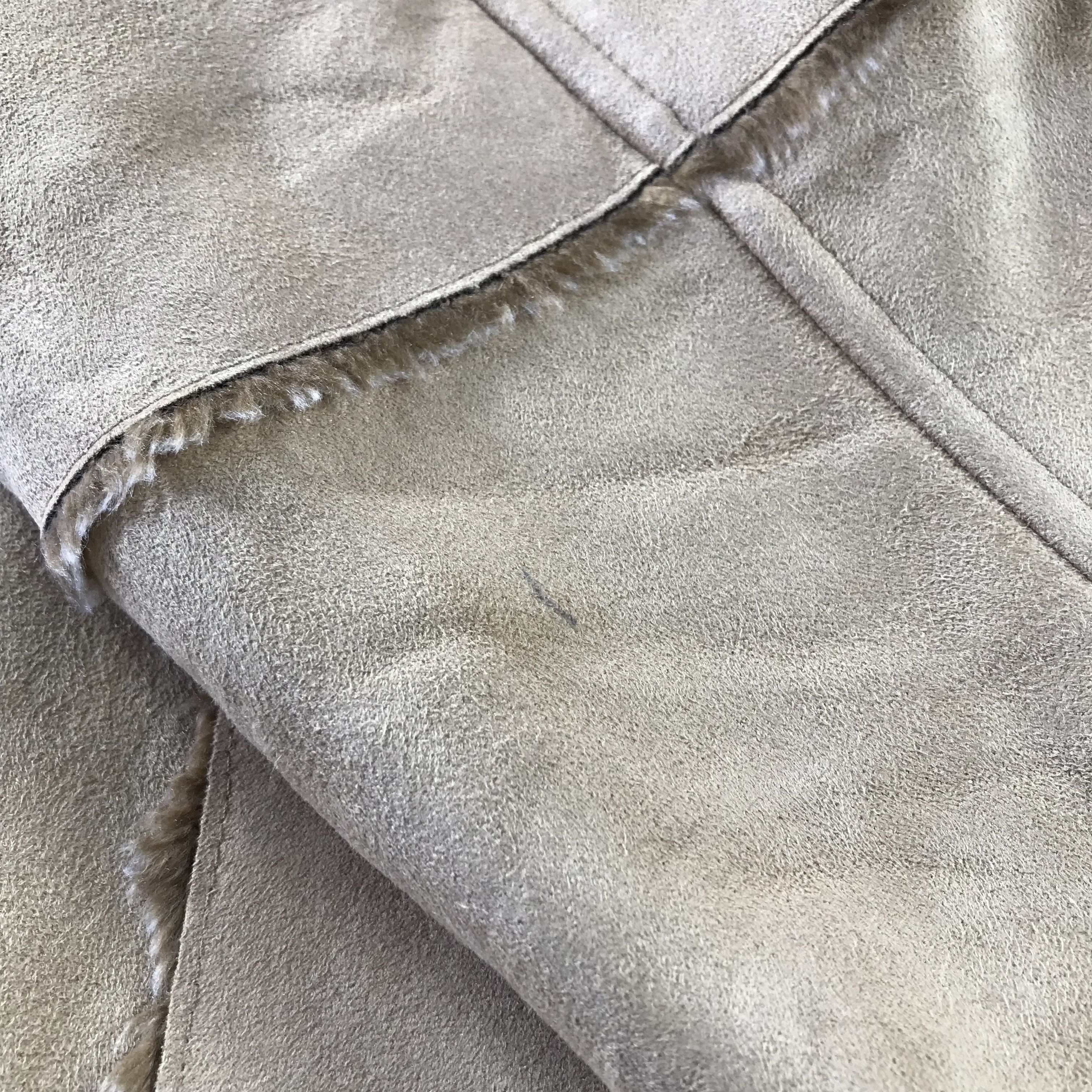 Japanese Brand Faux Suede Jacket Size S Brown Sherpa Lined Button Up Pocket Size US S / EU 44-46 / 1 - 5 Thumbnail