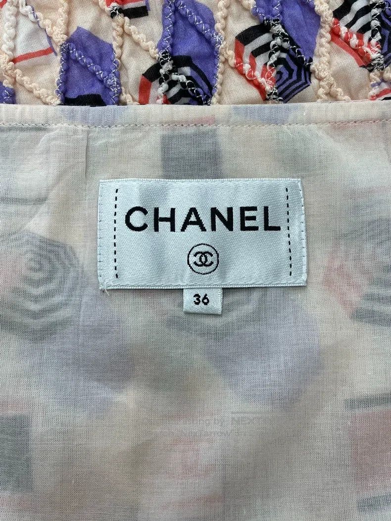 Chanel Chanel Beach Series Printed Dress Size XS / US 0-2 / IT 36-38 - 4 Thumbnail