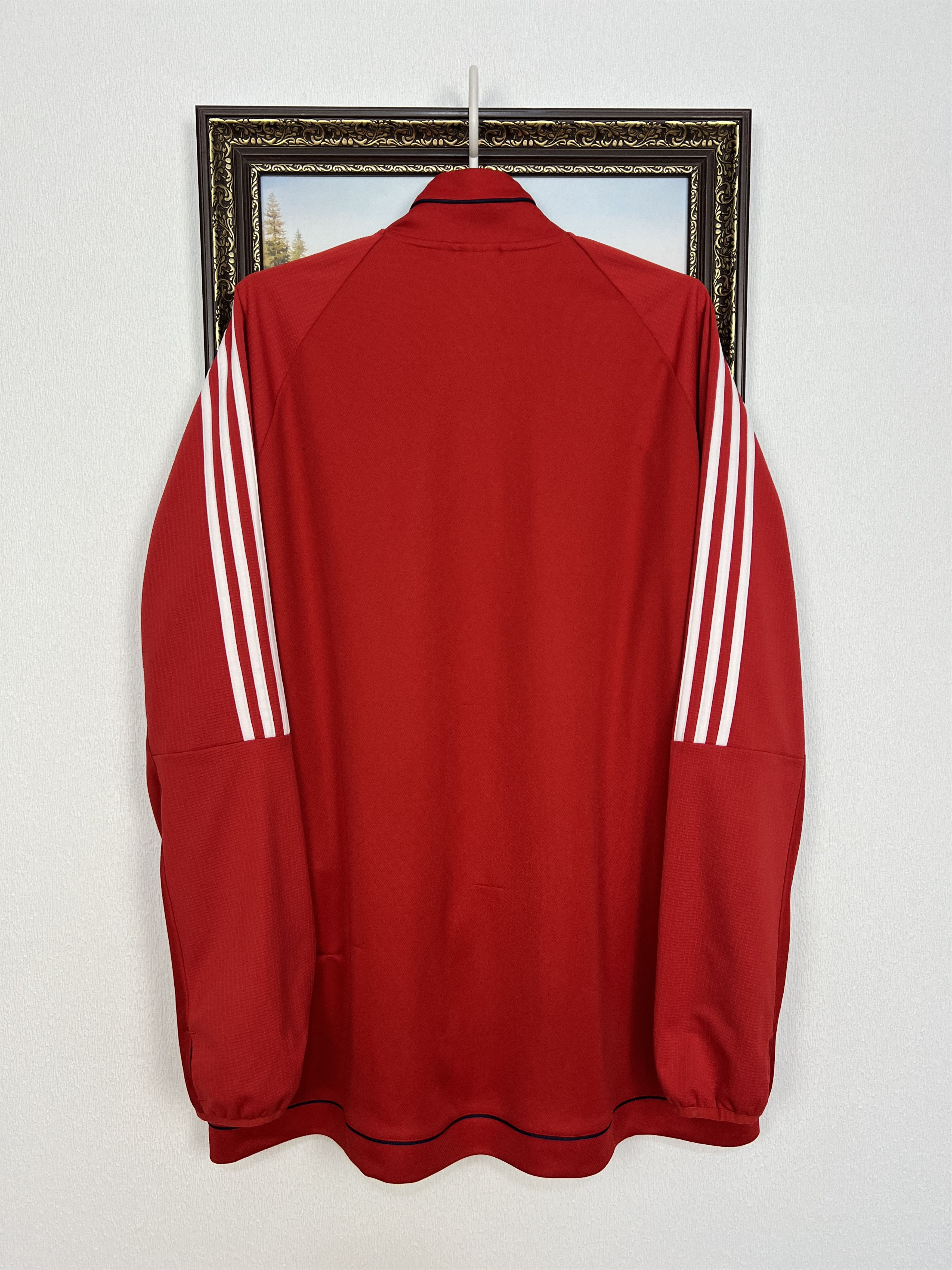 Adidas Originals Bayern Munich Football Jacket Soccer Track Top Size US XXL / EU 58 / 5 - 10 Thumbnail