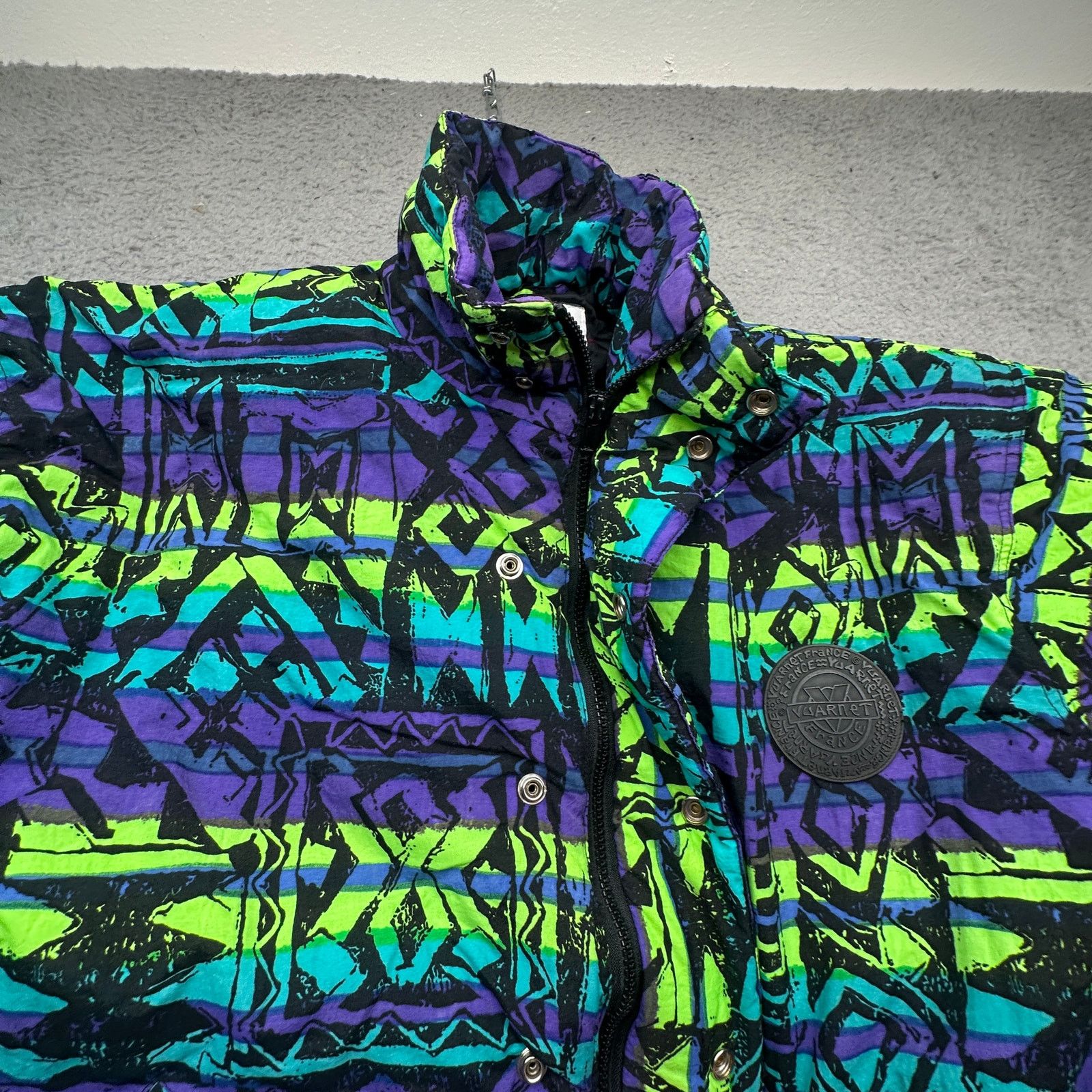 Vuarnet VTG 90s Vuarnet France Geometric Ski Jacket Mens Small Size US S / EU 44-46 / 1 - 8 Thumbnail
