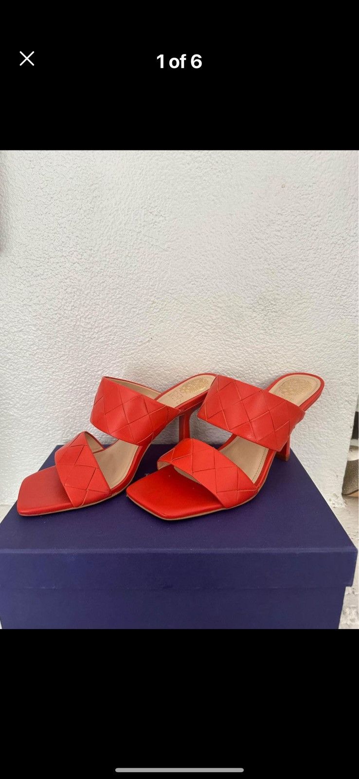 Vince Camuto Coral color sandals Size US 8.5 / IT 38.5 - 1 Thumbnail