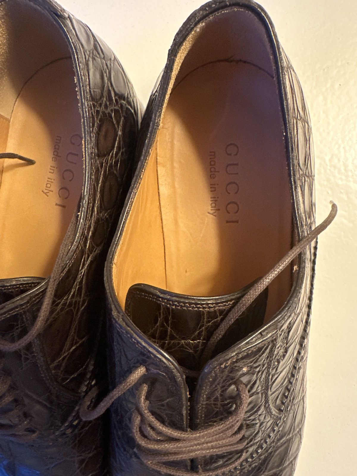 Gucci Gucci Alligator Loafers US 10, UK 9 NEW Size US 10 / EU 43 - 4 Thumbnail