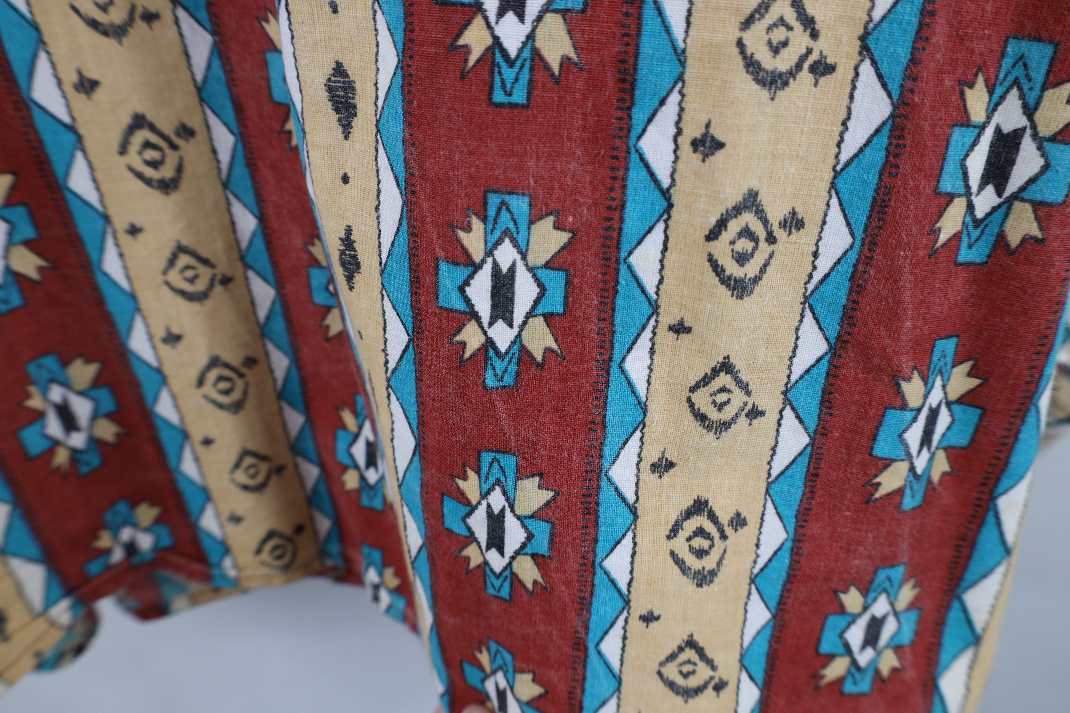 Vintage Vintage 90s Rockabilly Southwestern Cowgirl Button Shirt USA Size L / US 10 / IT 46 - 12 Thumbnail