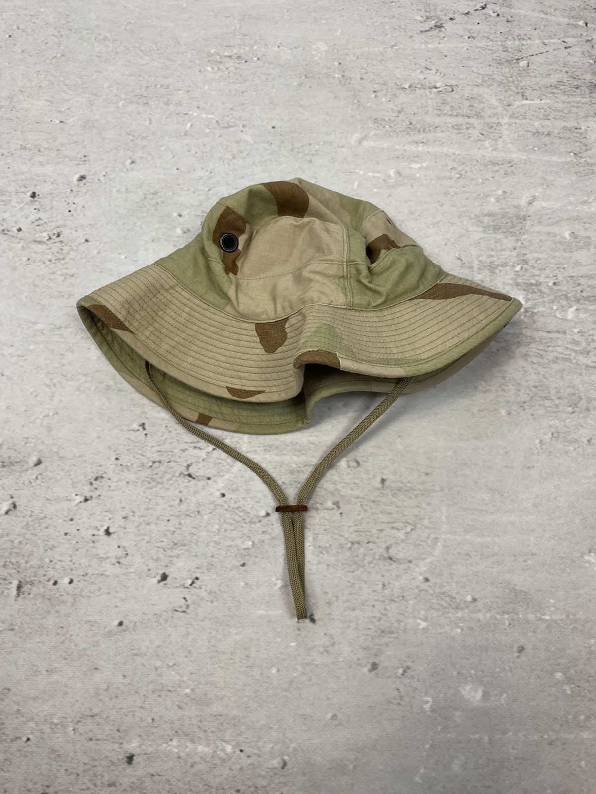 Vintage Vintage US Army Camo Hat Size ONE SIZE - 2 Thumbnail