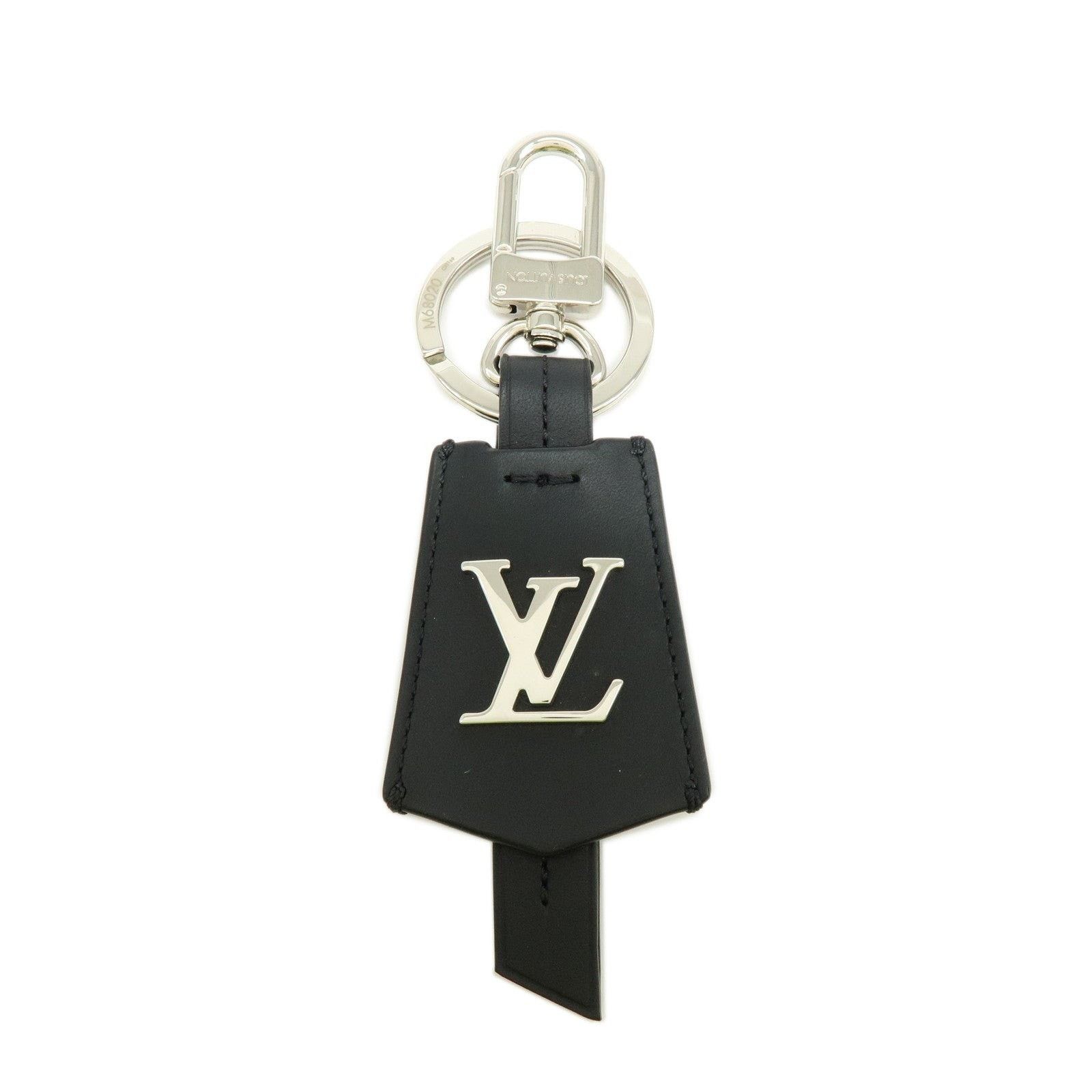 Louis Vuitton Louis Vuitton Initiales Calfskin Keychain Black Size ONE SIZE - 1 Thumbnail