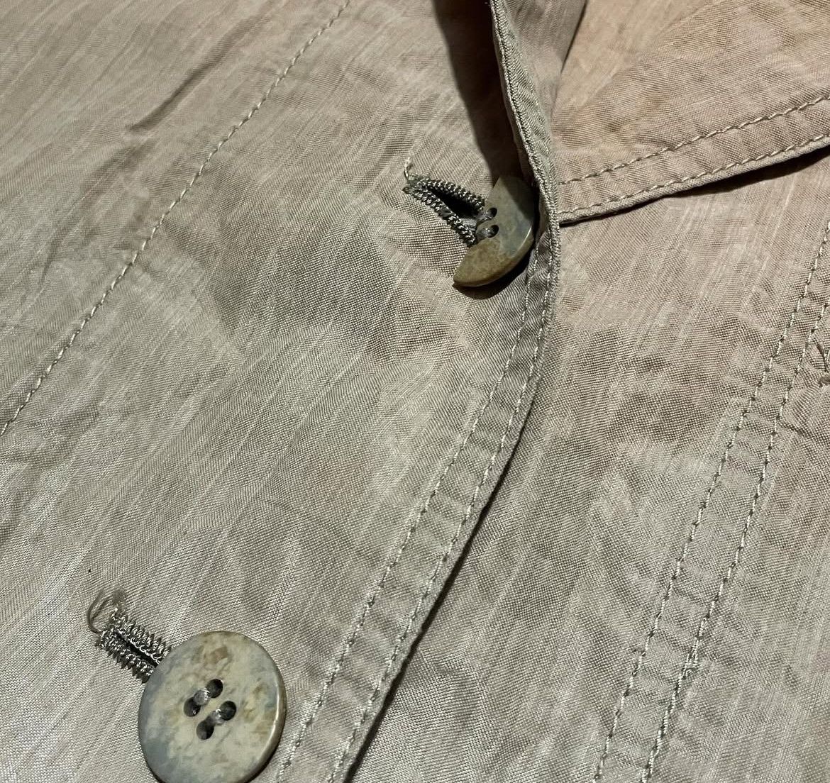 Issey Miyake 1990s Issey Miyake Crinkled Iridescent Blazer Size US M / EU 48-50 / 2 - 7 Thumbnail