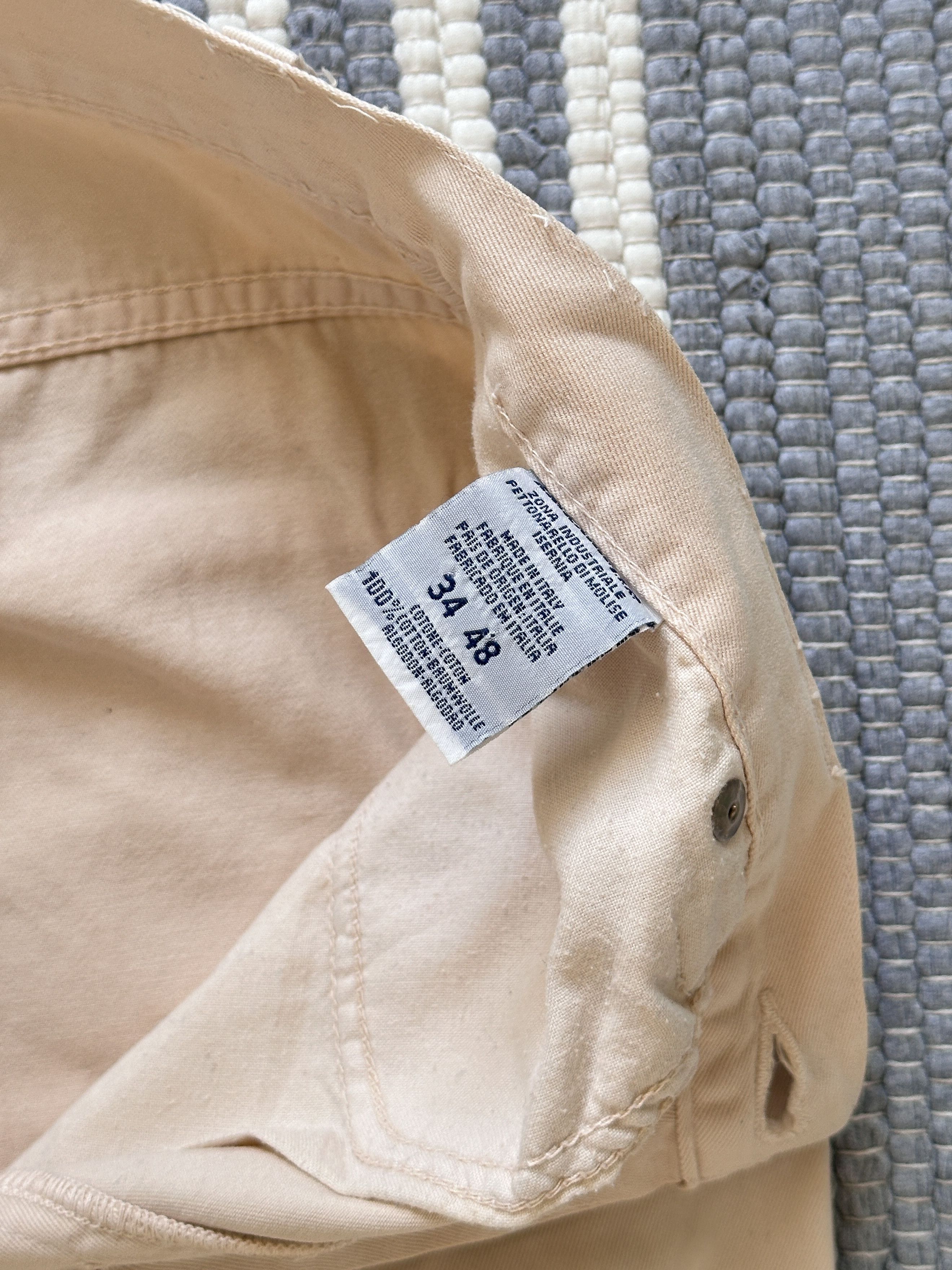Versace Vintage Versace Jeans Couture Beige Pants Trousers Size US 30 / EU 46 - 7 Thumbnail