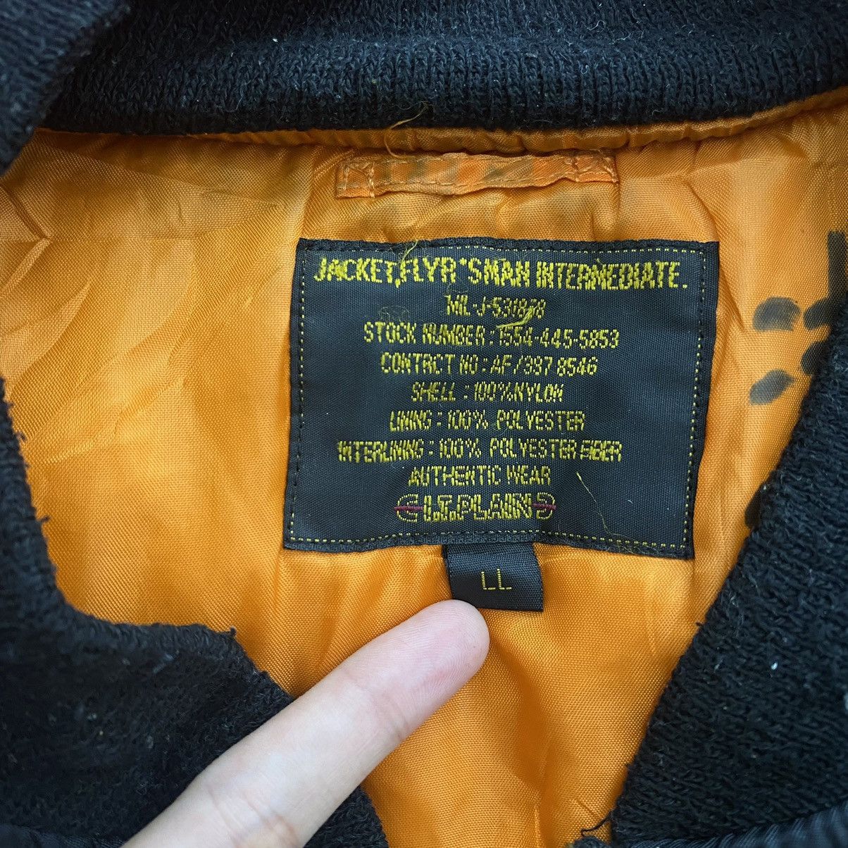 Japanese Brand IT PLAIN Nakazawa Kenpan Japanese Brand Plain Black Bomber Size US L / EU 52-54 / 3 - 5 Thumbnail