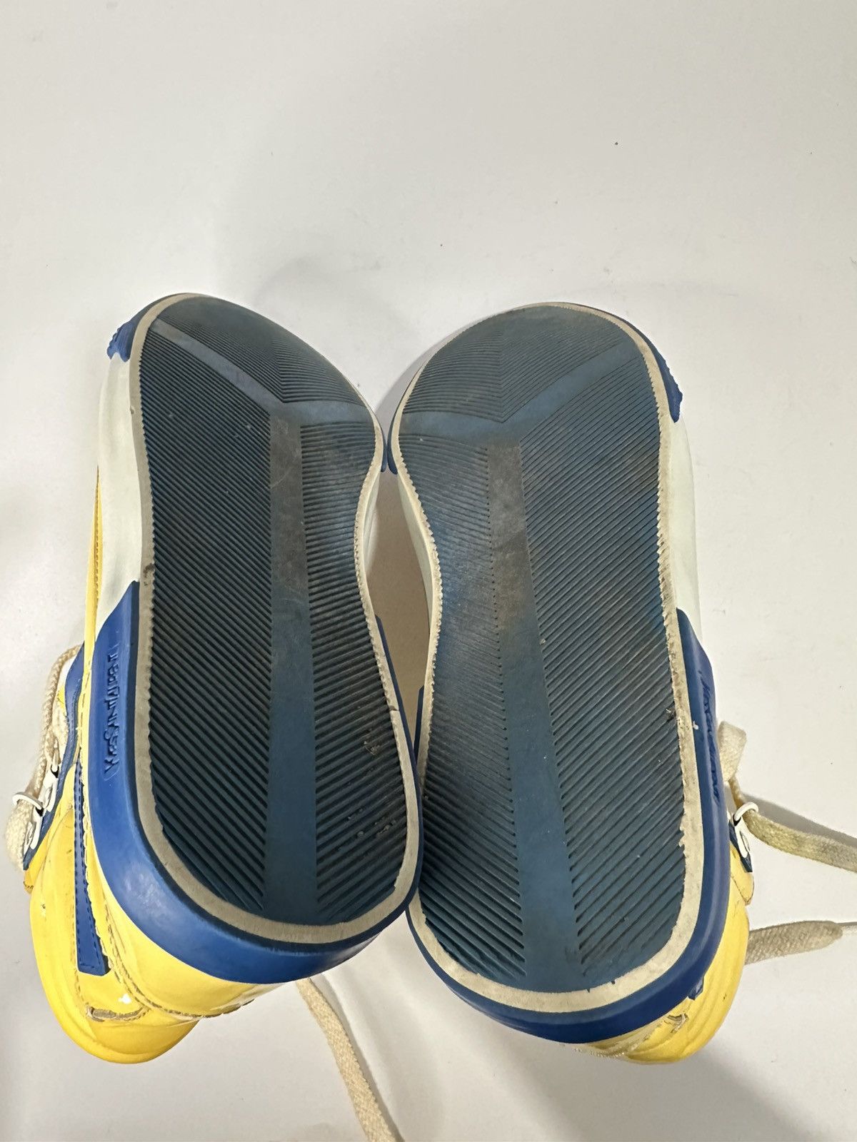 Yves Saint Laurent Vintage Yves Saint Laurent Yellow Patent Leather Y Sneakers. Size US 8 / EU 41 - 12 Thumbnail