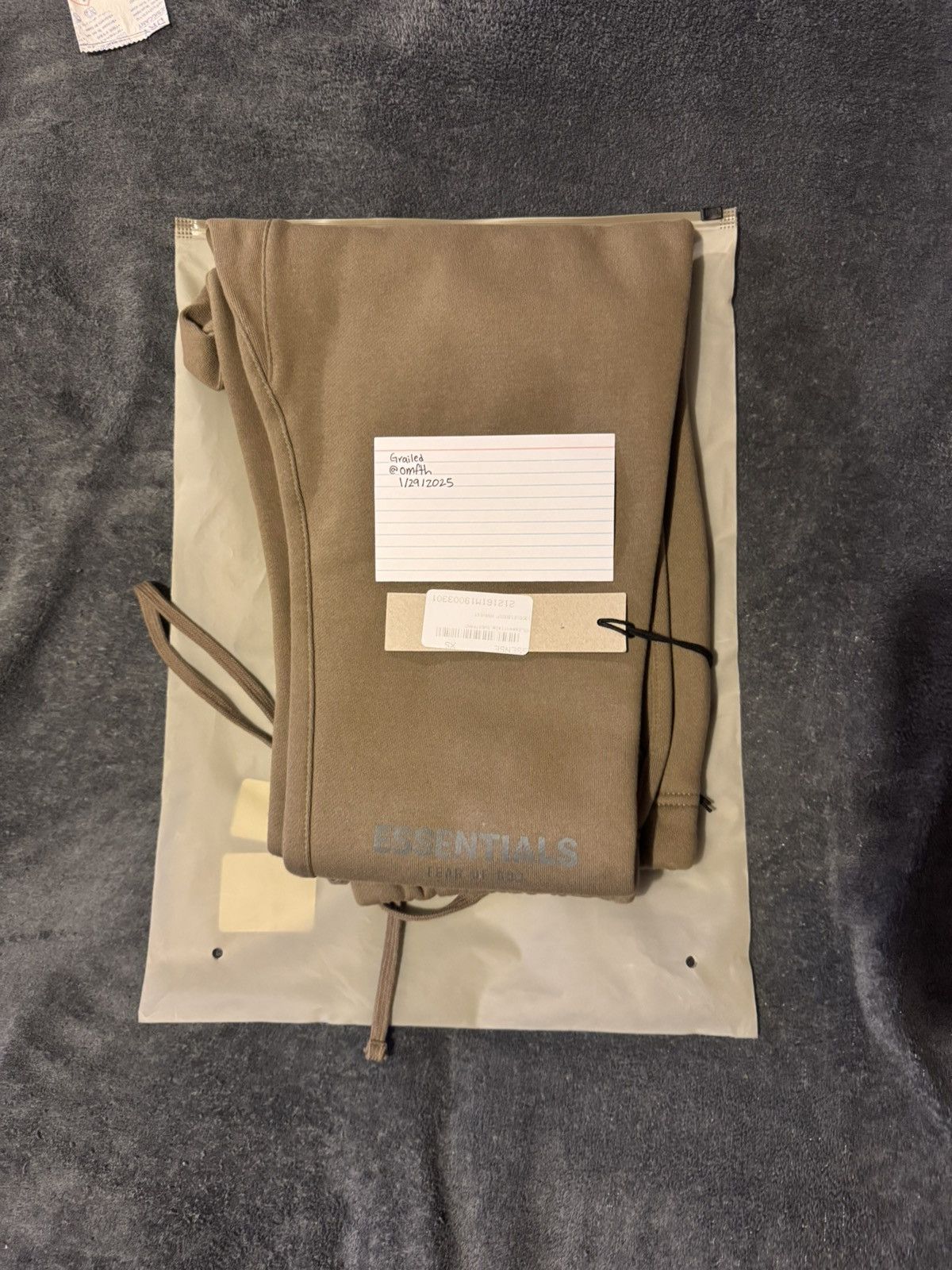 Fear of God Fear of God Sweatpants Dark Harvest Size xs FW21 Brand New Size US 30 / EU 46 - 1 Thumbnail