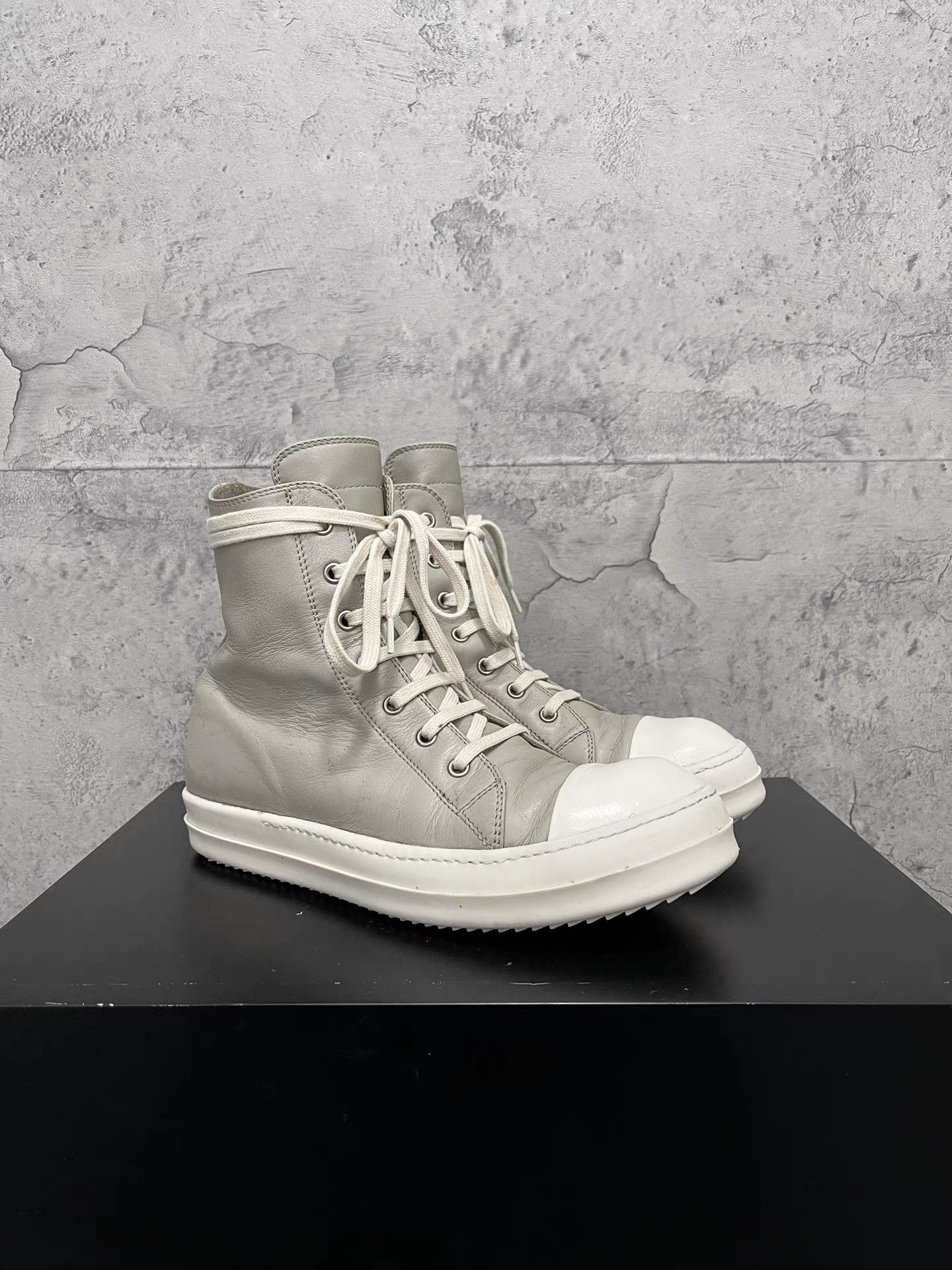 Rick Owens Rick Owens Mainline Leather Big Converse K34 Size US 7 / EU 40 - 1 Thumbnail