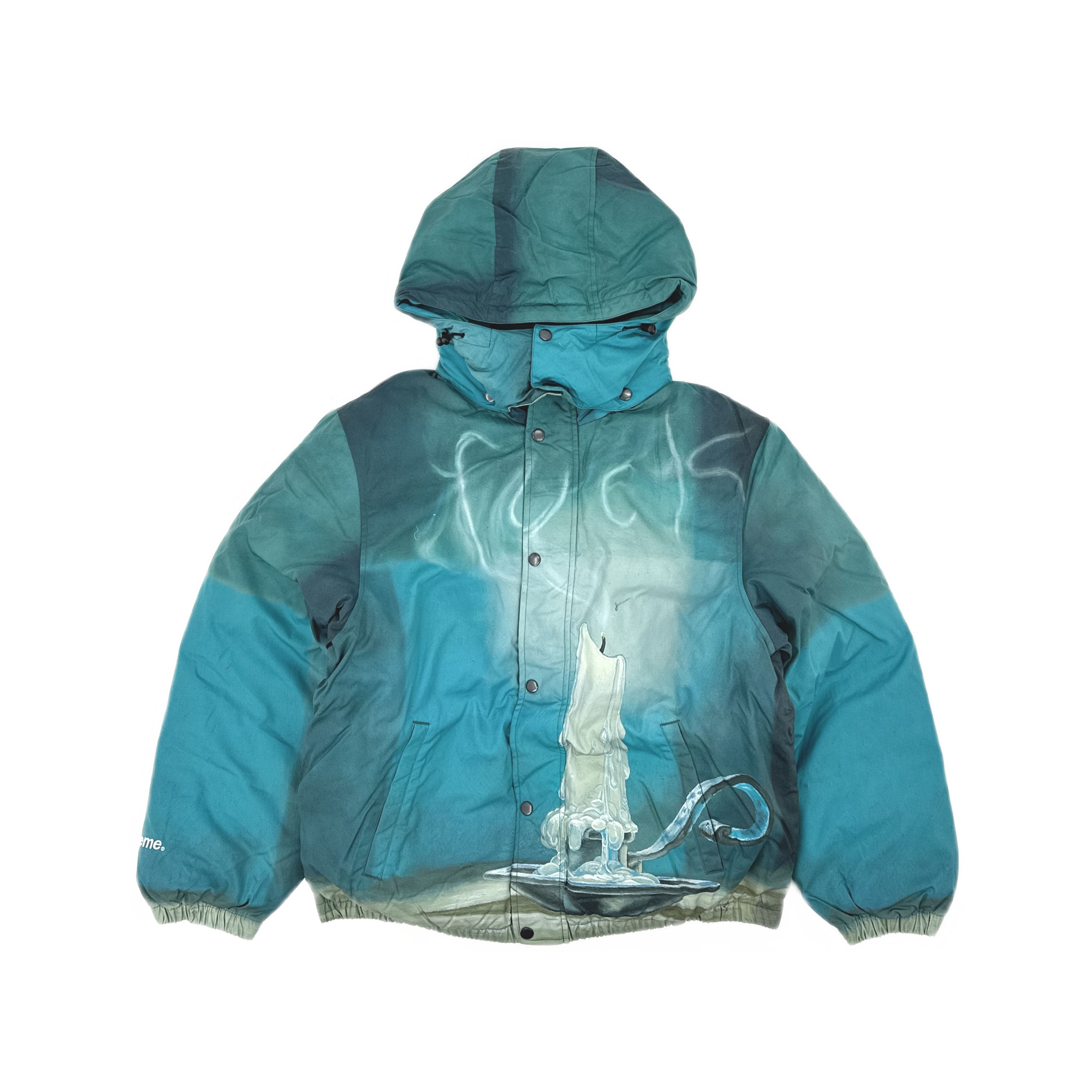 Supreme Supreme Candle Pattern Puffer Jacket Size L Size US L / EU 52-54 / 3 - 1 Thumbnail