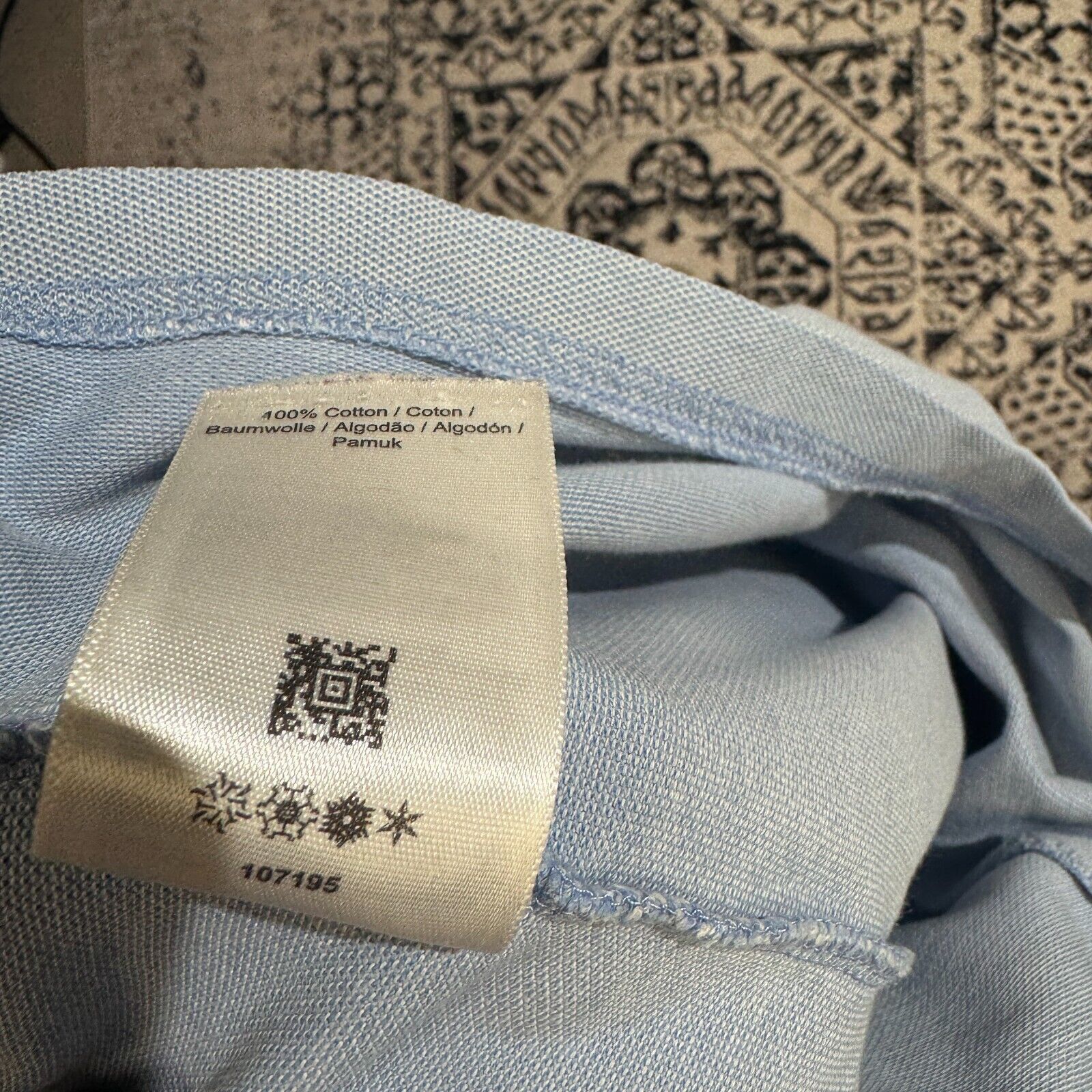 Fred Perry × Vintage Fred Perry Baby Blue Cotton Polo Shirt Size M Vintage 90s Size US M / EU 48-50 / 2 - 10 Thumbnail