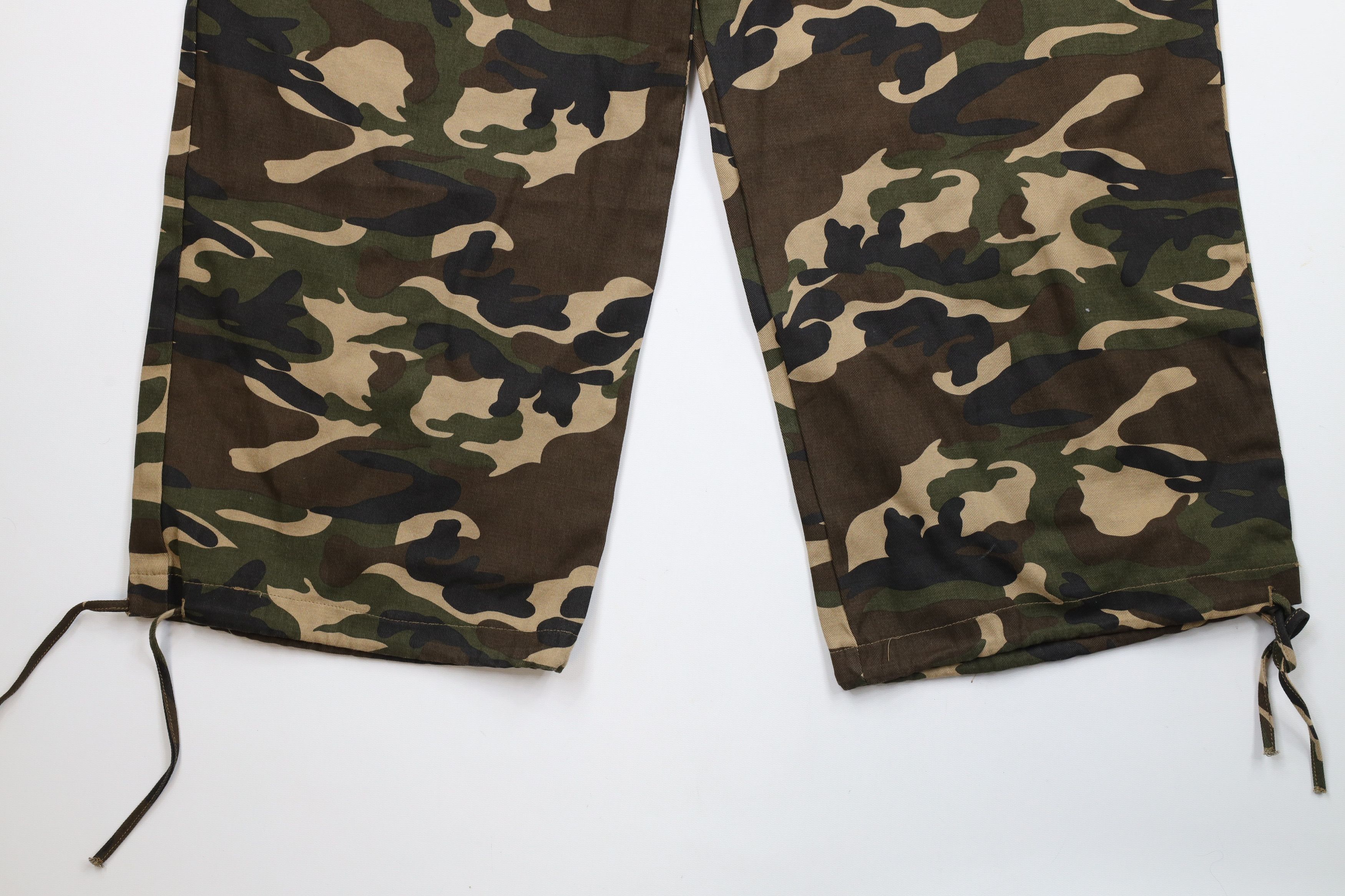Vintage Vintage 90s Y2K Streetwear Wide Leg Camouflage Cargo Pants Size US 38 / EU 54 - 4 Thumbnail