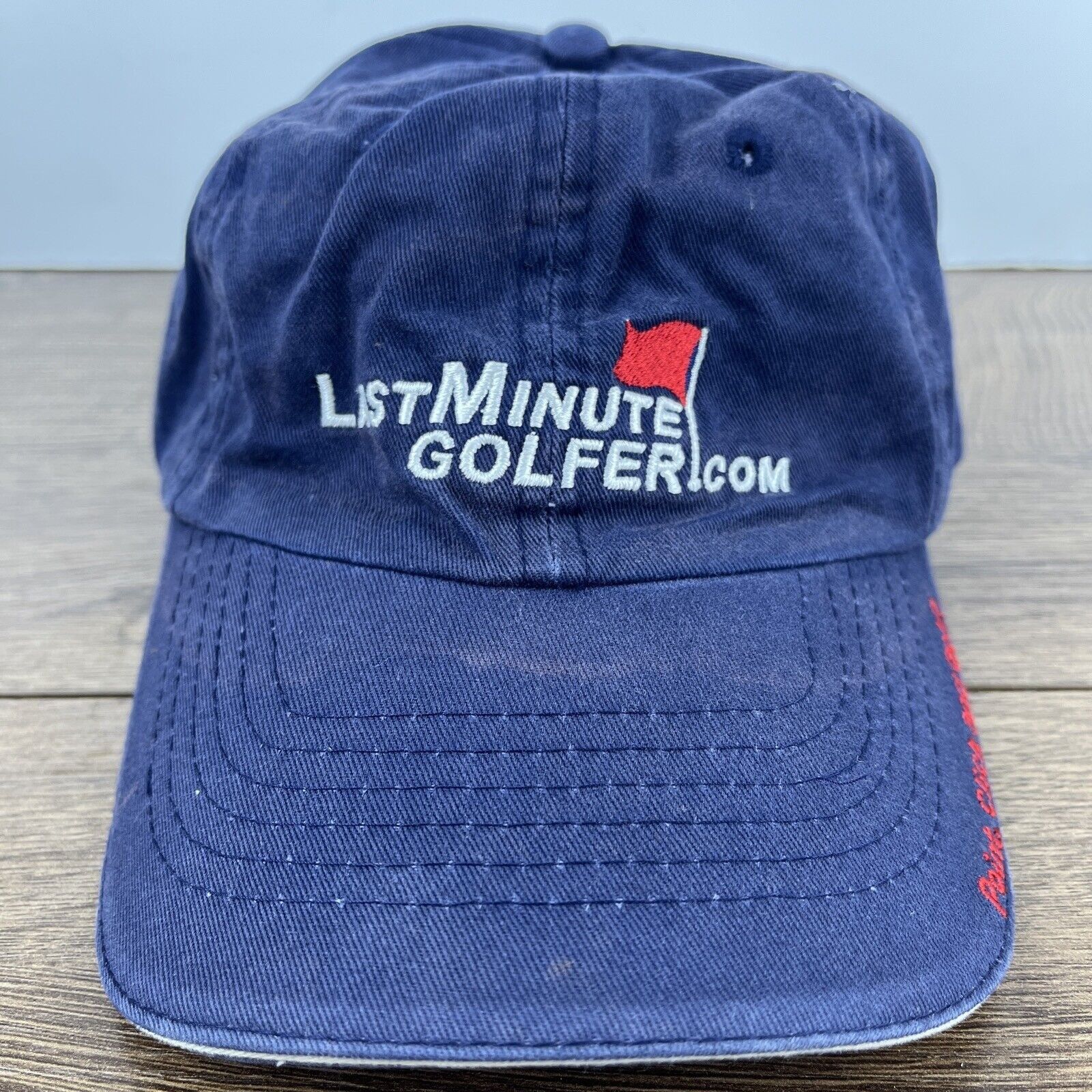 Other Last Minute Golfer Hat Blue Hat Adjustable Adult Size Hat Ca Size ONE SIZE - 1 Thumbnail