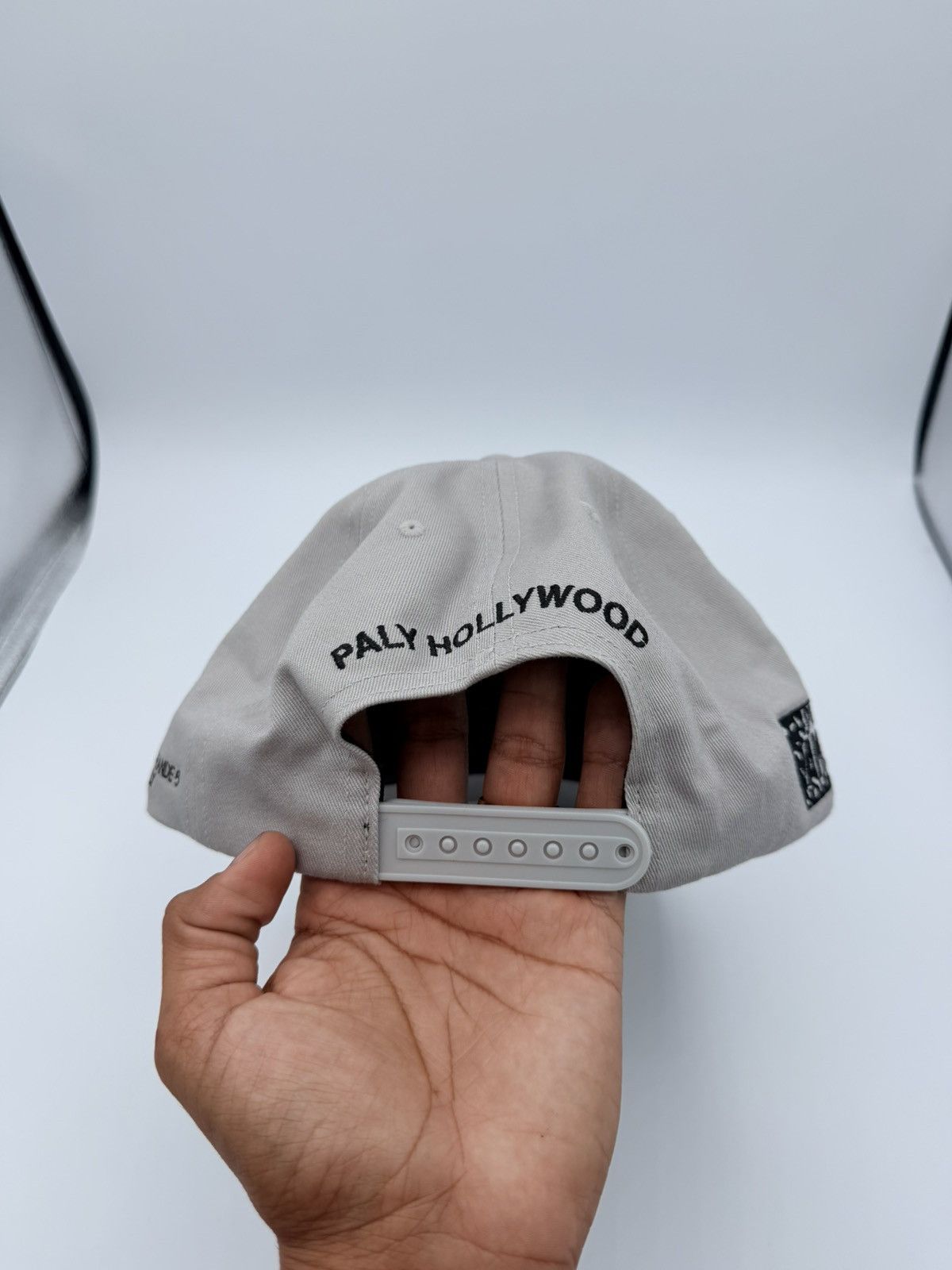 Paly Hollywood Paly Hollywood Cinema America Grey Hat Cap Size ONE SIZE - 5 Thumbnail