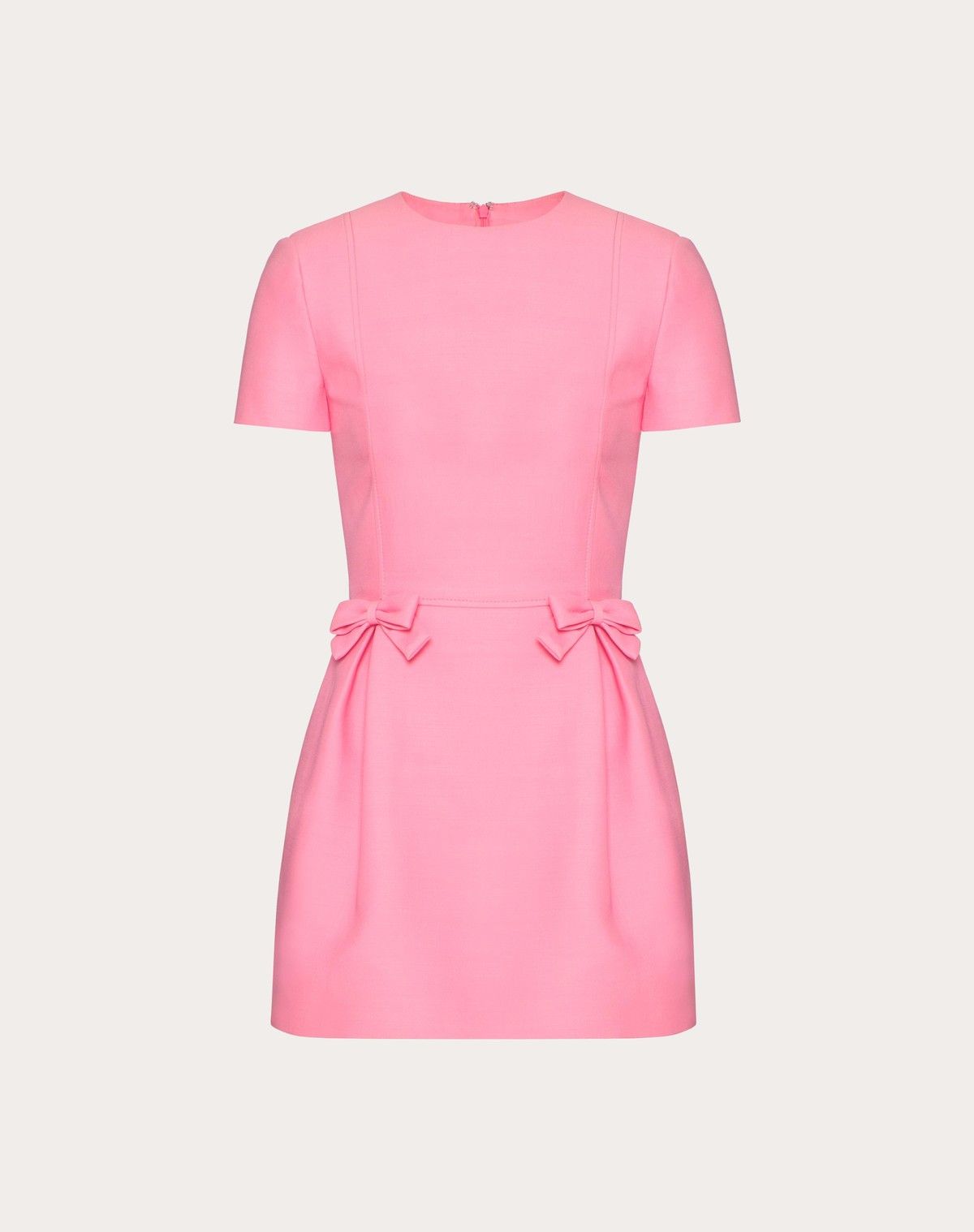 Valentino o1s1wg110525 Crepe Couture Dress in Pink Size S / US 4 / IT 40 - 1 Thumbnail