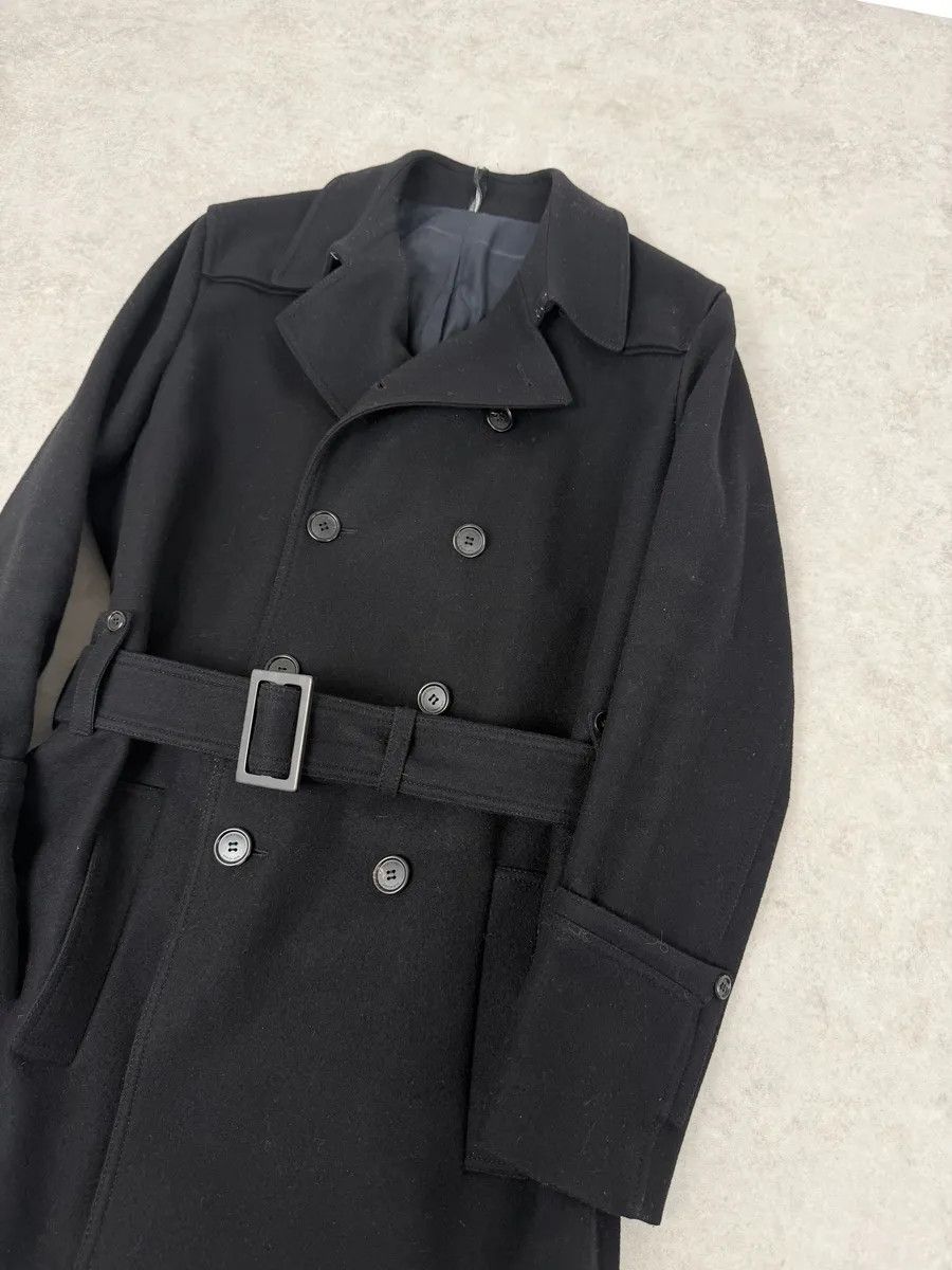 Dior AW2008 Dior Black Wool Classy Buttoned Trench Coat Size US M / EU 48-50 / 2 - 7 Thumbnail