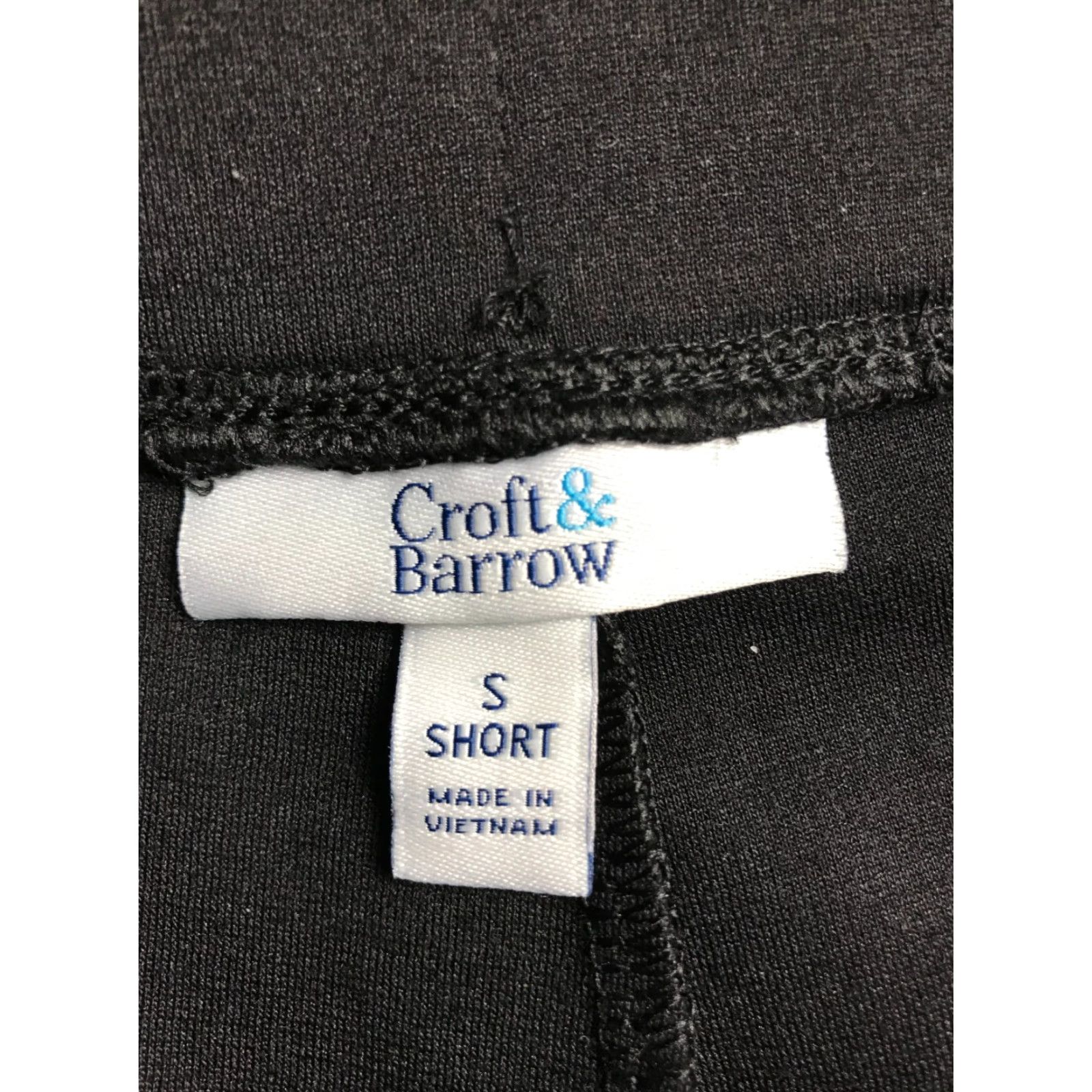 Croft & Barrow Croft & Barrow Leggings, Women's Small Short, Black, Jegging, Regular, Inseam 27 in, High Rise, Casual, Modern, Virtual Return Free Size 28" / US 6 / IT 42 - 6 Thumbnail