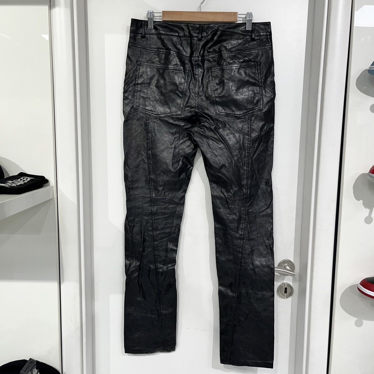 Jaded London Jaded London Leather Pants Black Size US 30 / EU 46 - 2 Thumbnail