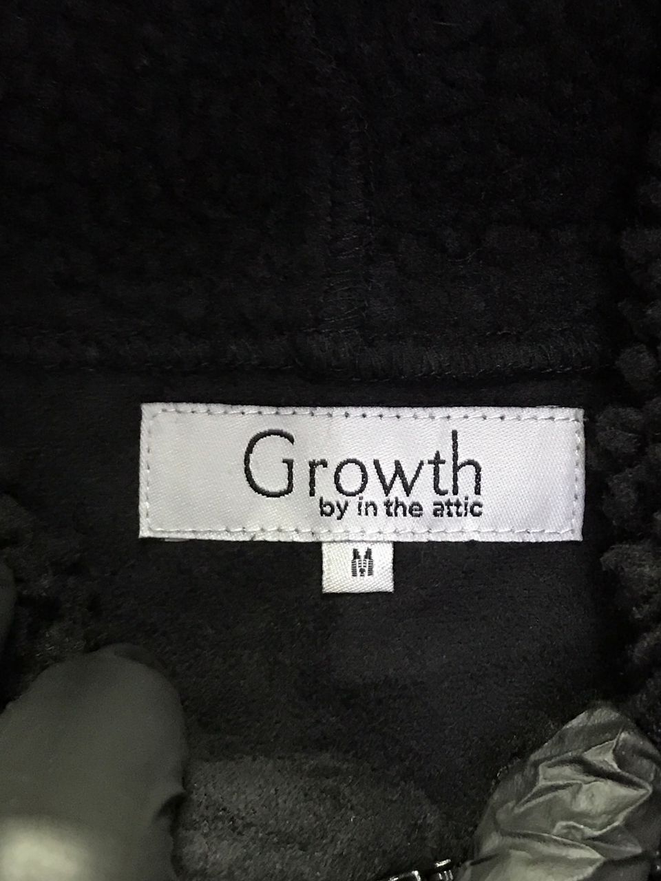 In The Attic Growth In The Attic Black Hoodie Jacket Size US M / EU 48-50 / 2 - 6 Thumbnail