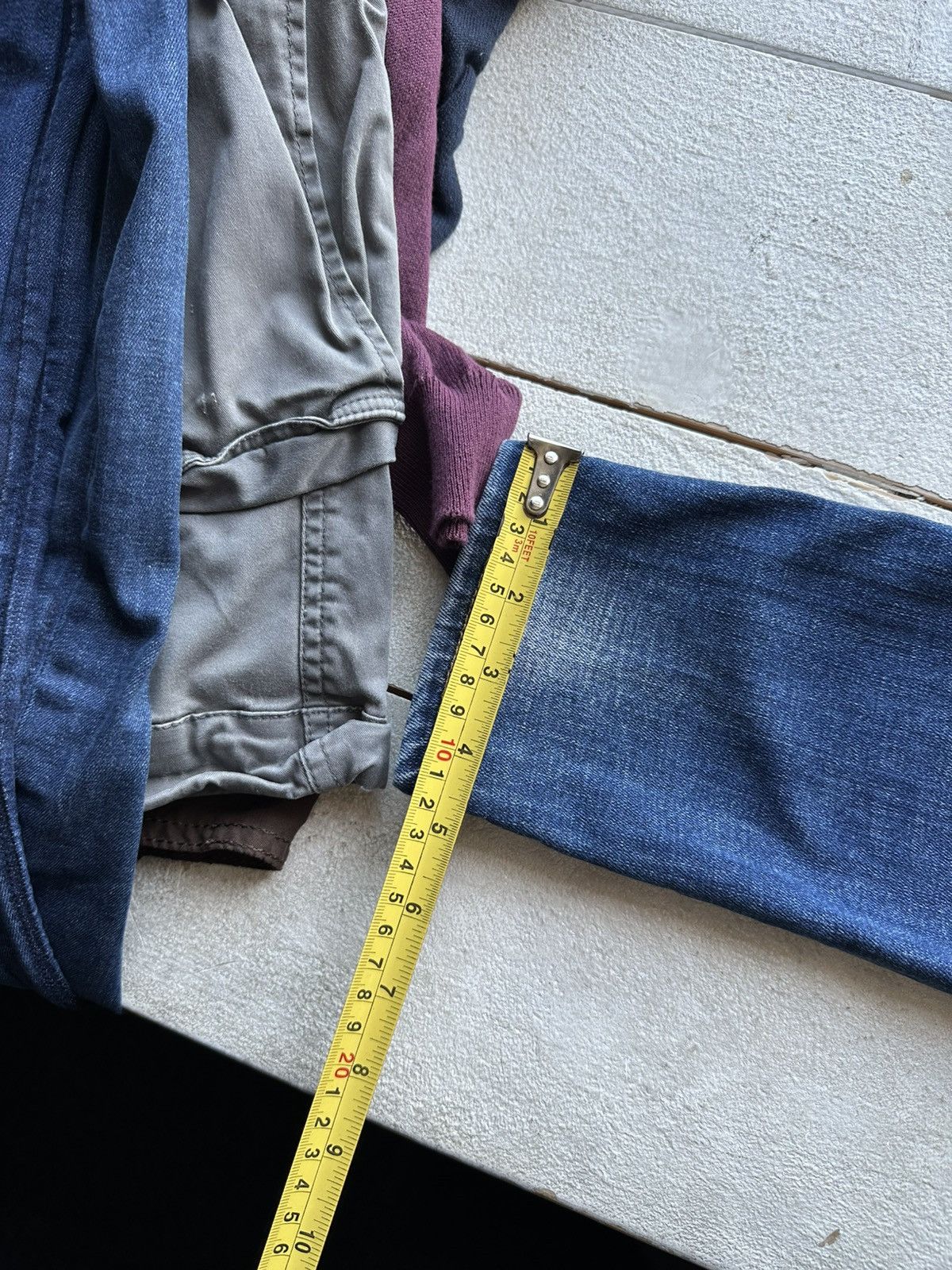 Armani 🚨Gothic Armani Regular Slim relax Flared Jeans Womens Size 27" / US 4 / IT 40 - 16 Thumbnail