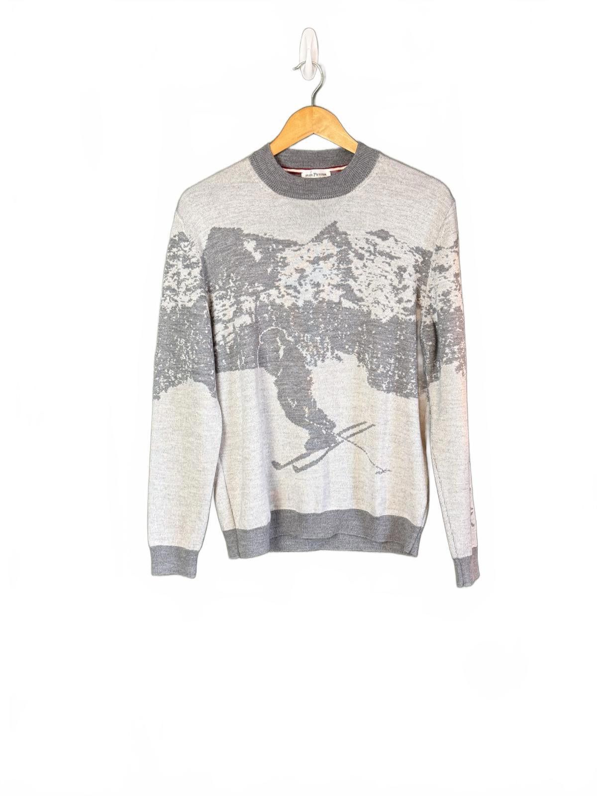 Other Phil Petter Alpin Grey Pullover Sweater Size US S / EU 44-46 / 1 - 1 Thumbnail