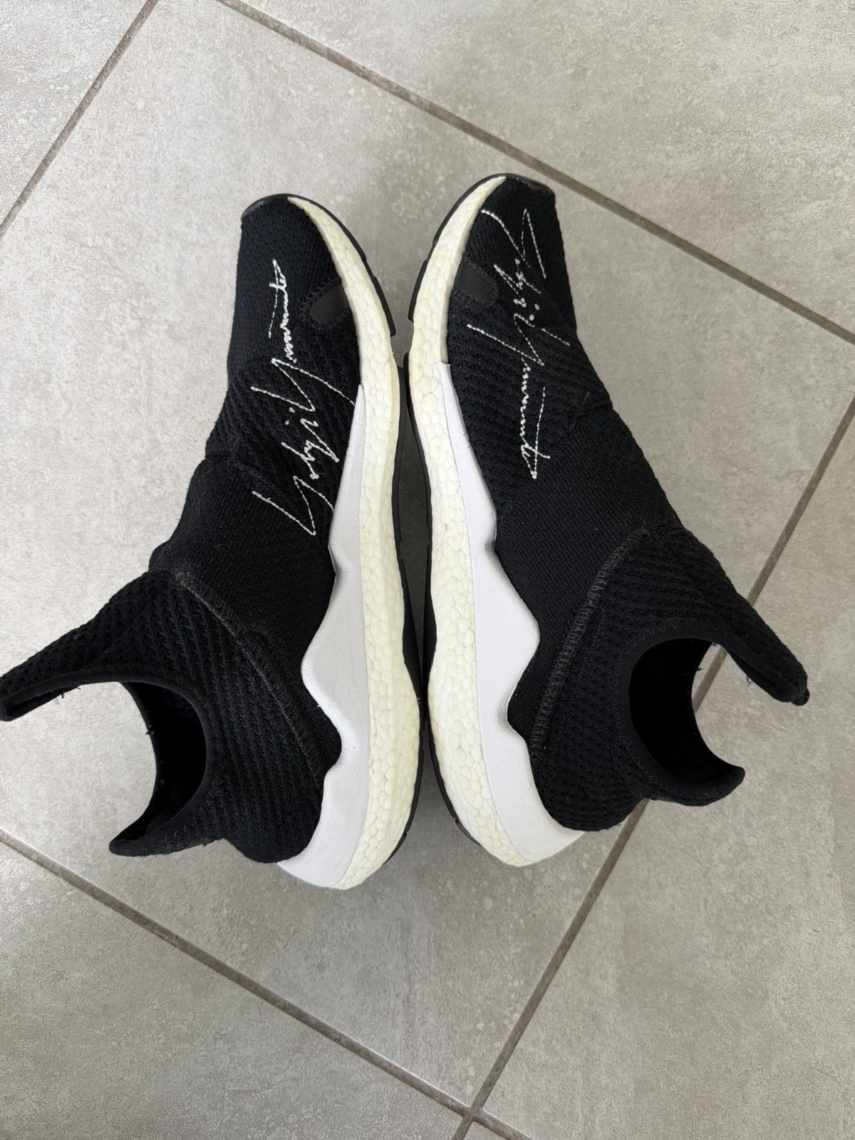 Adidas Y-3 Yohji Yamamoto Reberu Sneaker Black US 9 Slip-On