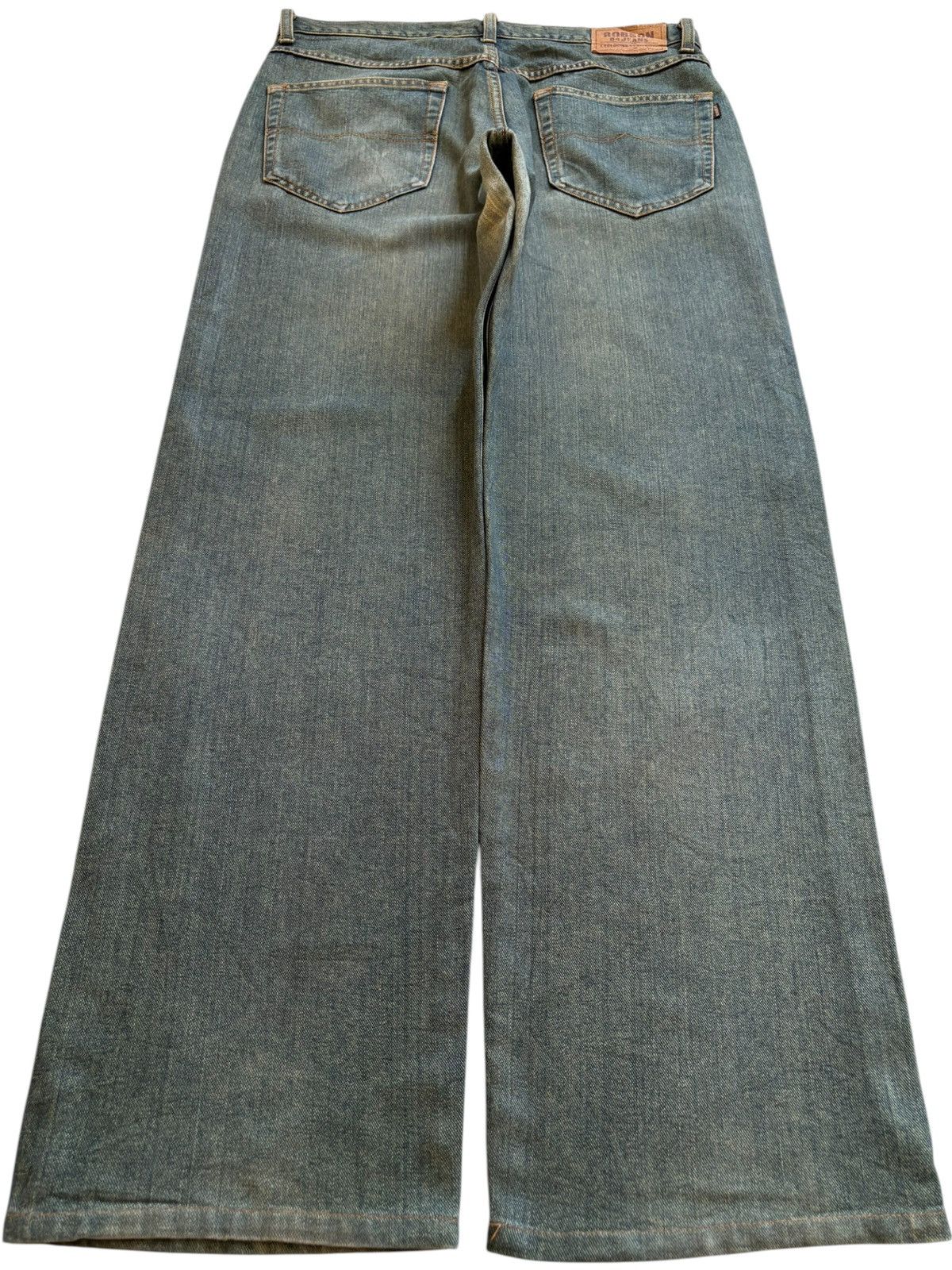 Japanese Brand Vintage Japanese Brand Rusty Mud Wash Loose Baggy Jeans Size US 34 / EU 50 - 2 Thumbnail