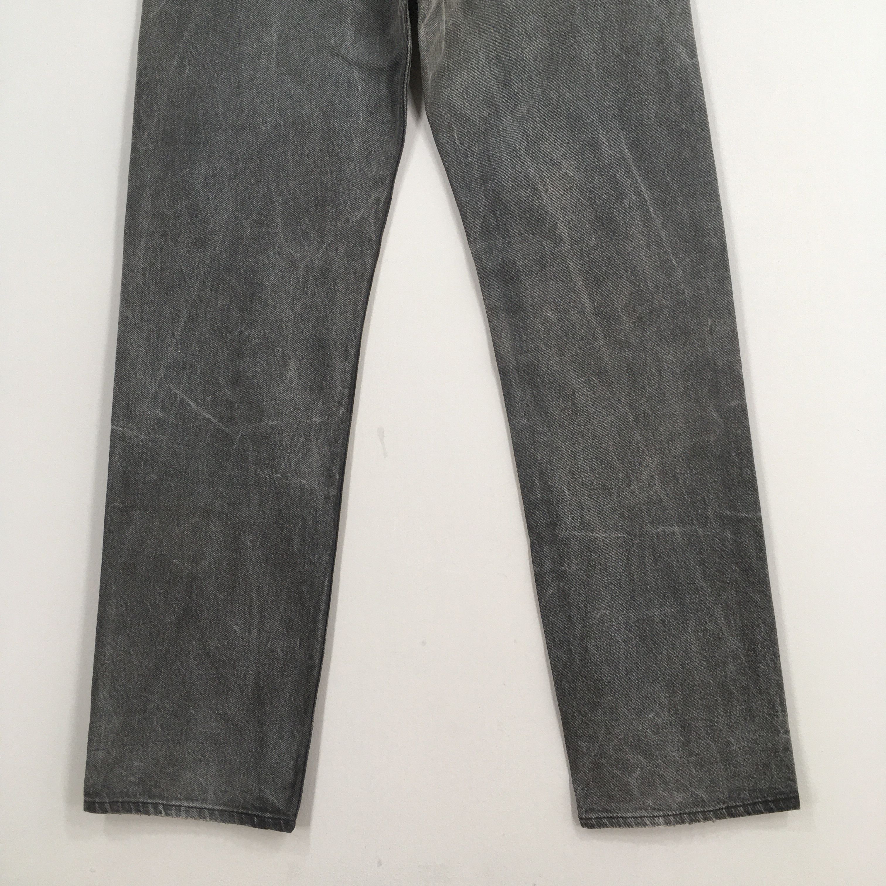 Levi's Size 29x28.5 Vintage 90s Levi's 501 Black Jeans S1051 Size US 29 - 10 Thumbnail
