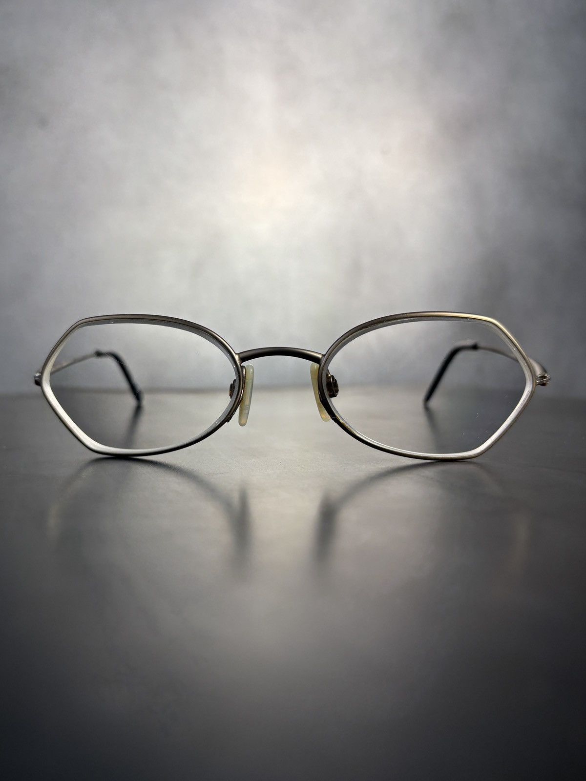 Adidas × Vintage Vintage Adidas Eyeglasses Frames Austria Masters Angular Hex Size ONE SIZE - 5 Thumbnail