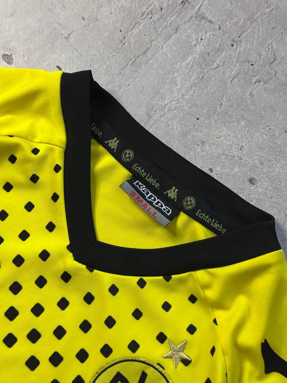 Kappa × Vintage Kappa Borussia Dortmund 2011/12 Soccer Jersey Football Shirt Size US S / EU 44-46 / 1 - 4 Thumbnail