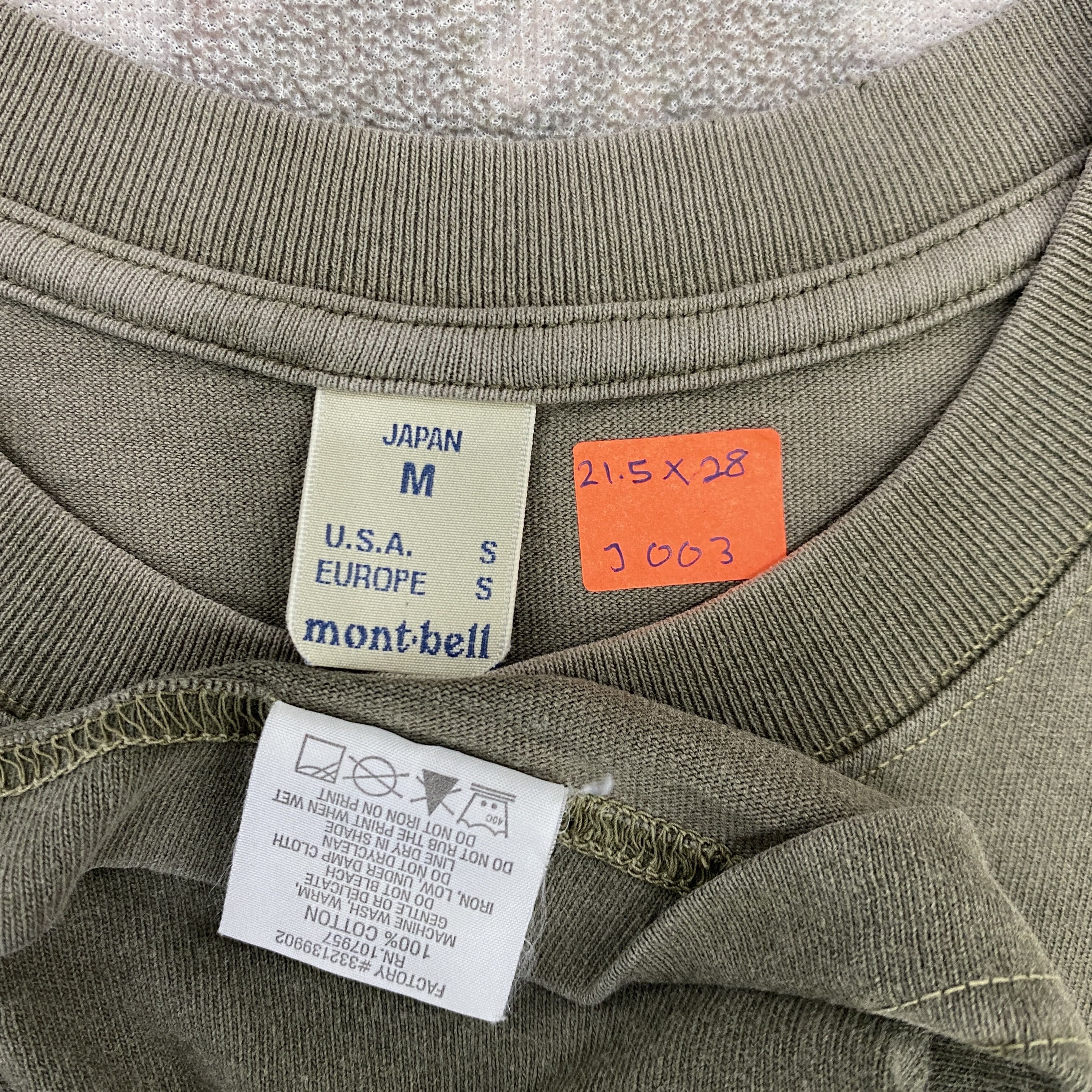 Japanese Brand Vintage Mont Bell Save The Forest Sun Faded Tshirt - J003 Size US M / EU 48-50 / 2 - 5 Thumbnail