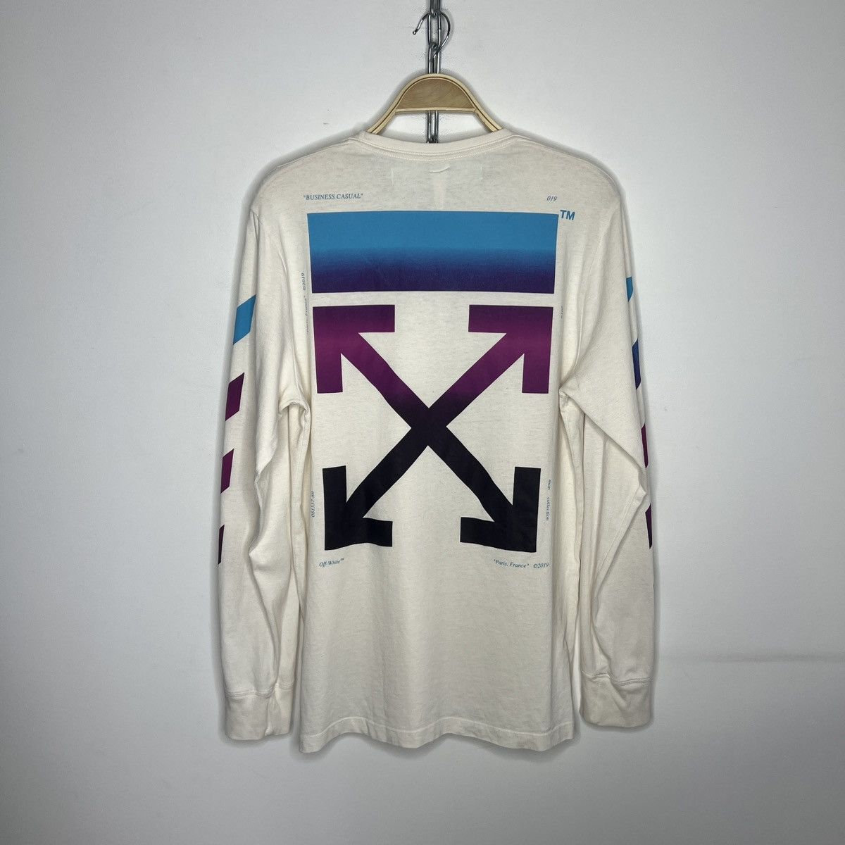 Off-White Off White 2019 Long Sleeve T Shirt Size US L / EU 52-54 / 3 - 1 Thumbnail