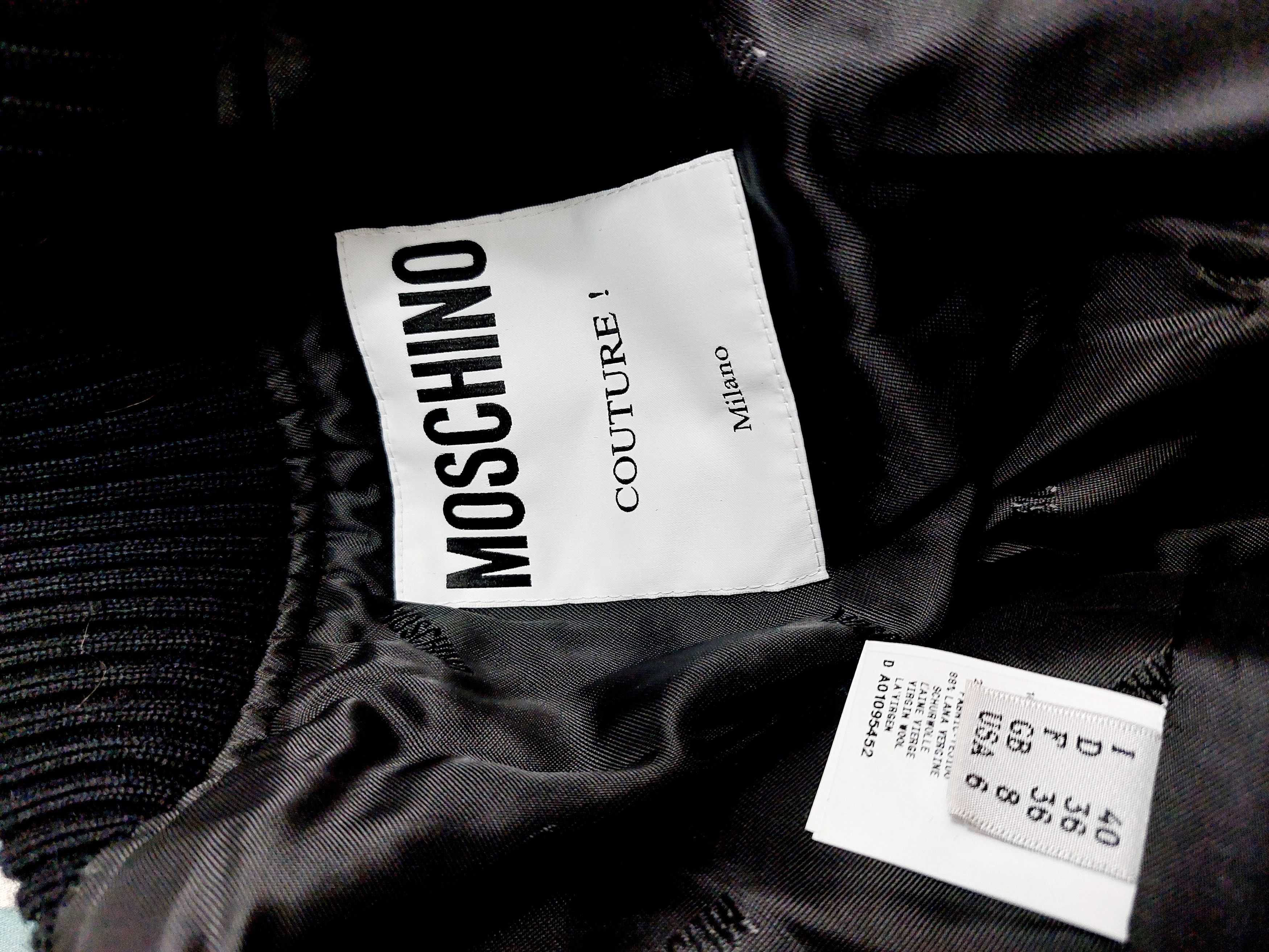 Moschino Moschino Couture „This is not a Moschino Toy” Bear Skirt Size 28" / US 6 / IT 42 - 10 Thumbnail