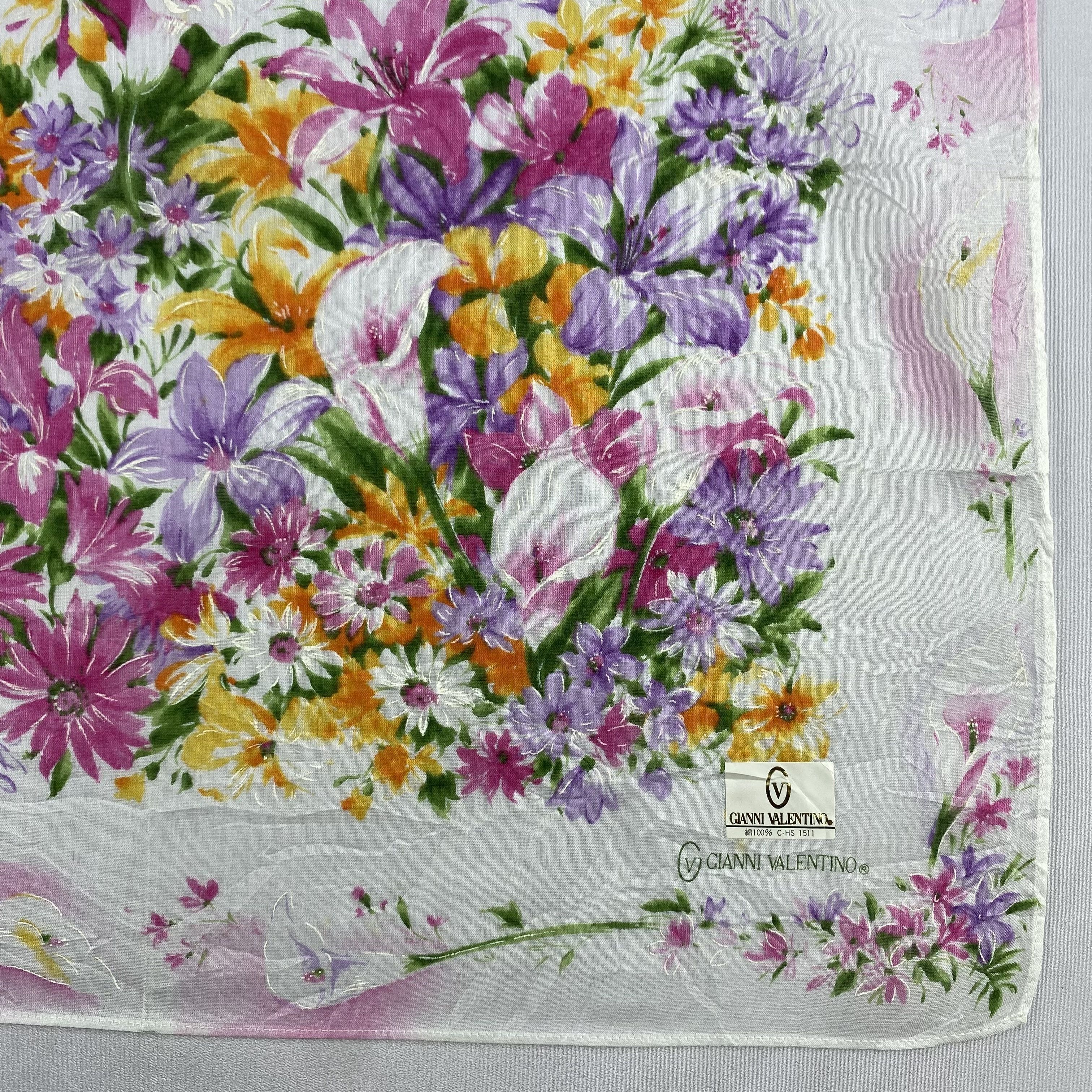Valentino × Vintage Valentino Bandana/ Handkerchief / Neckerchief Size ONE SIZE - 2 Thumbnail