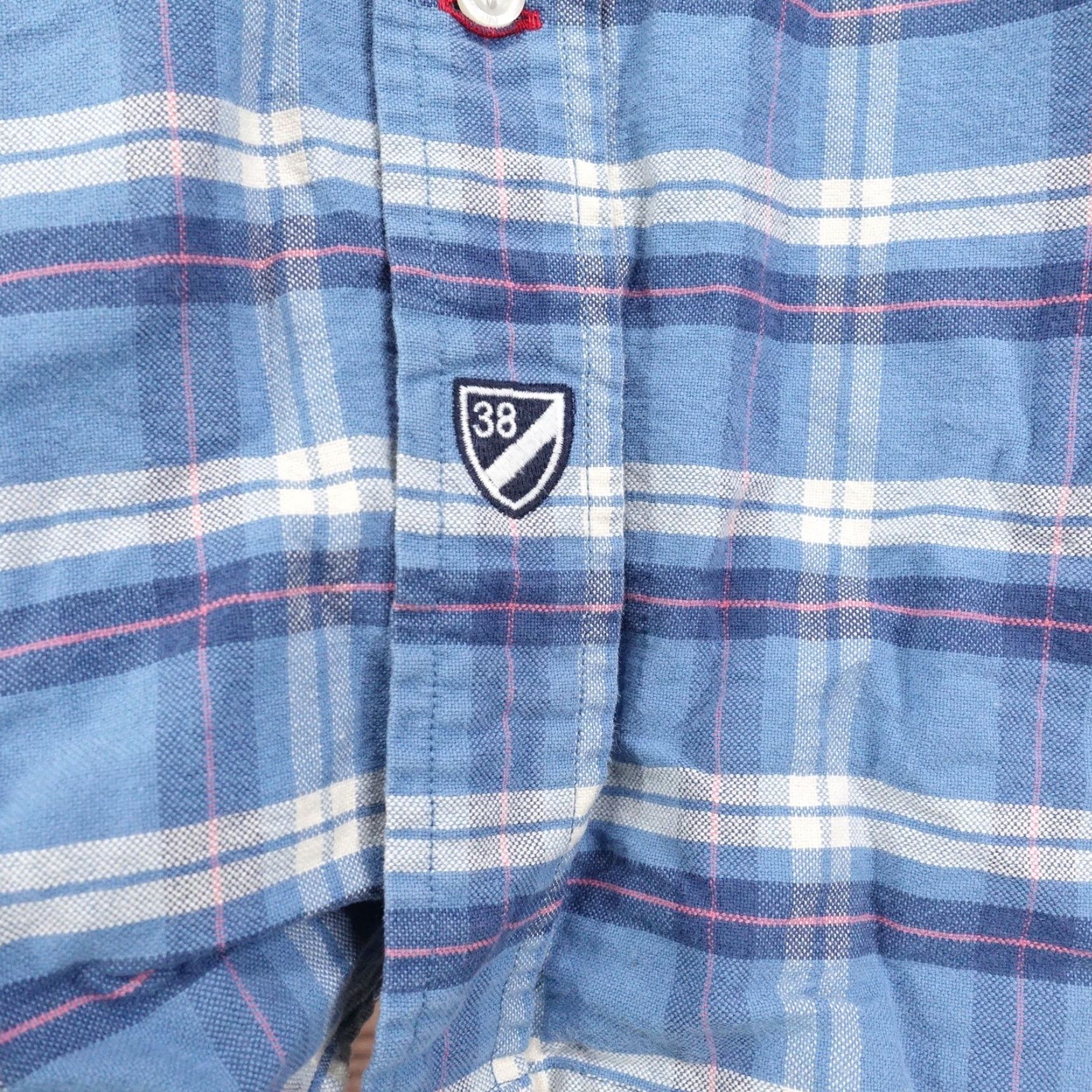 Cremieux Cremieux Shirt Mens 2XL Blue Plaid Button Down Long Sleeve Classic Casual Shirts Shirt Mens 2XL Blue Plaid Button-Down Long Sleeve Embroidered Patch Size US XXL / EU 58 / 5 - 4 Thumbnail