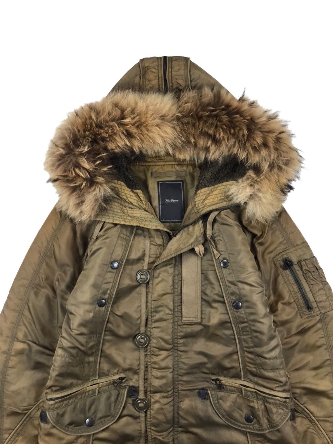 Issey Miyake × Tete Homme Tete Homme N-3B Military Jacket Size US M / EU 48-50 / 2 - 2 Thumbnail