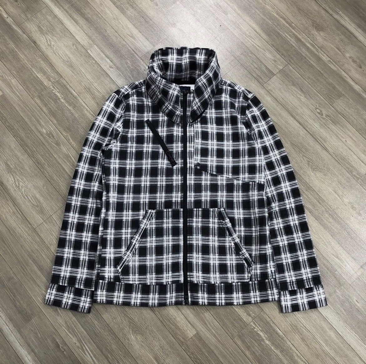 GOA 2000s Nicole Club For Men Goa Bono Style Jacket Plaid Size US M / EU 48-50 / 2 - 1 Thumbnail