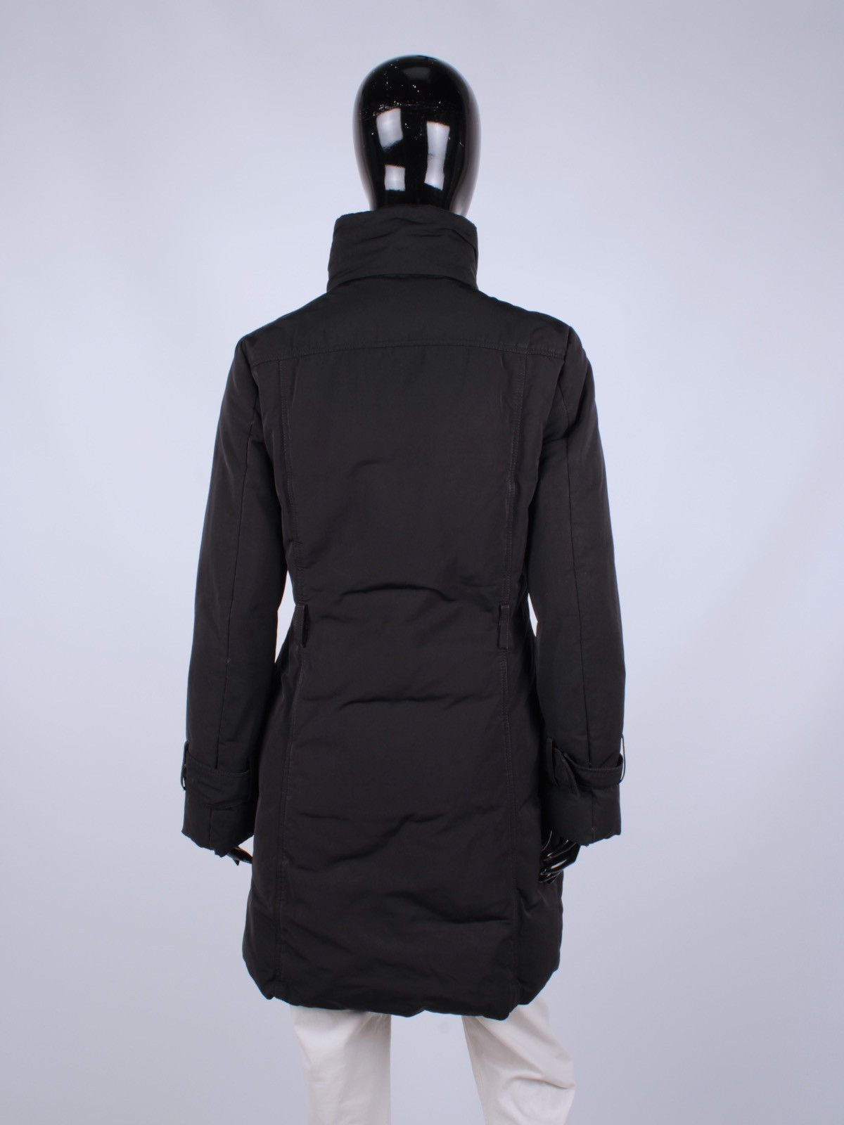 Designer × Moncler MONCLER Chataignier Giubbotto Down Black Long Jacket Coat Size S / US 4 / IT 40 - 8 Thumbnail